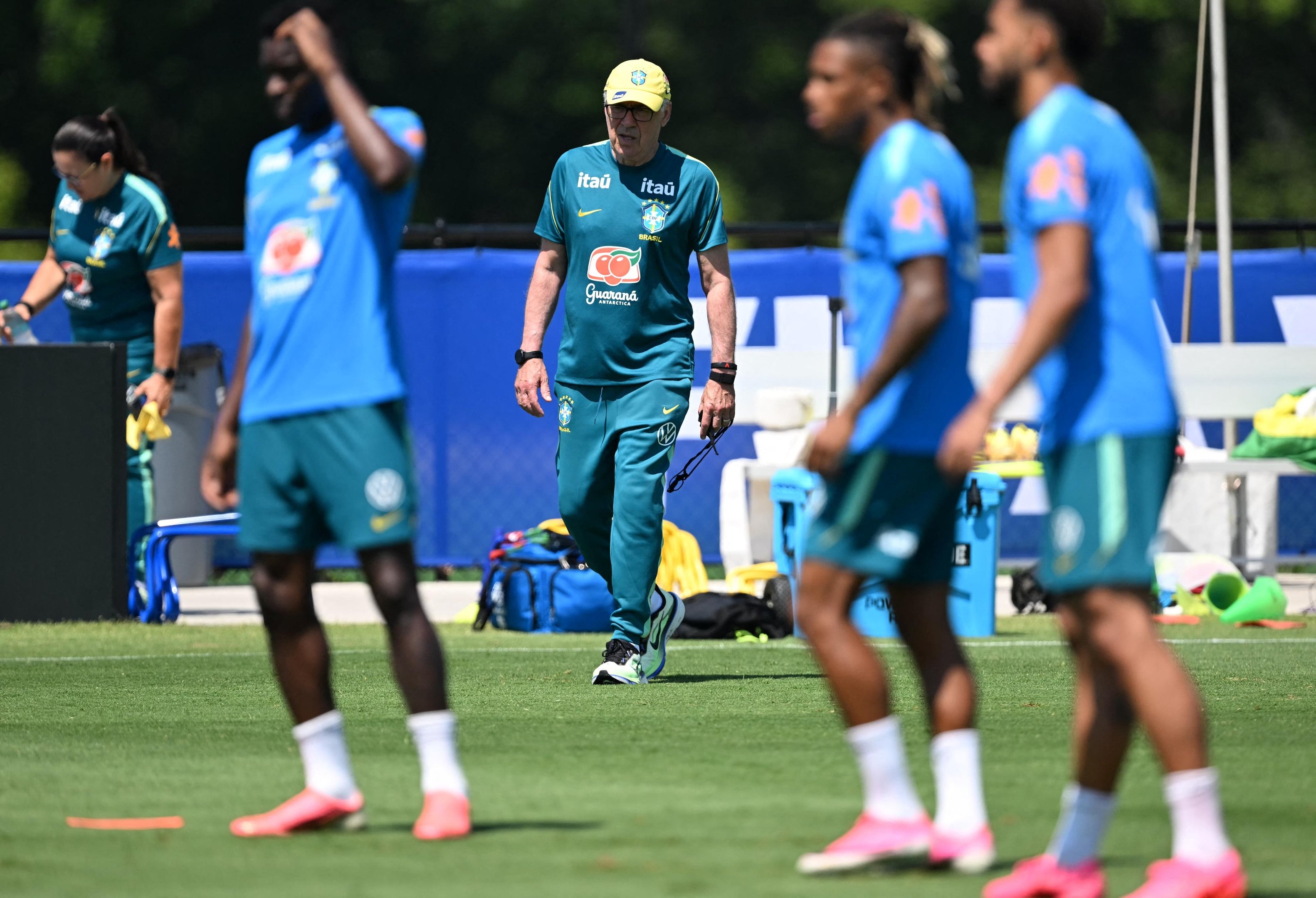 Brasil dedicou "boa parte" de seus treinos a preparar sua defesa contra o jogo a&eacute;reo da Noruega de Erling Haaland