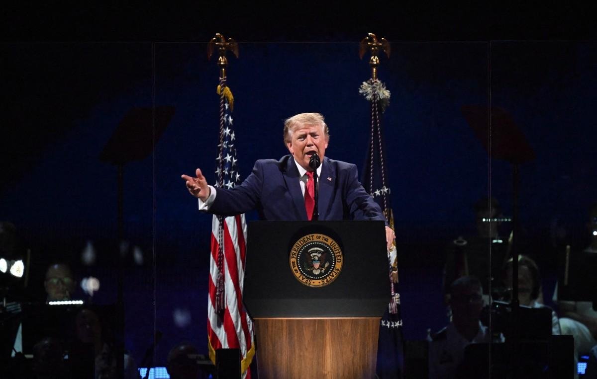 Trump aproveitou a data para renovar ataques a opositores, chamados de &ldquo;comunistas&rdquo;