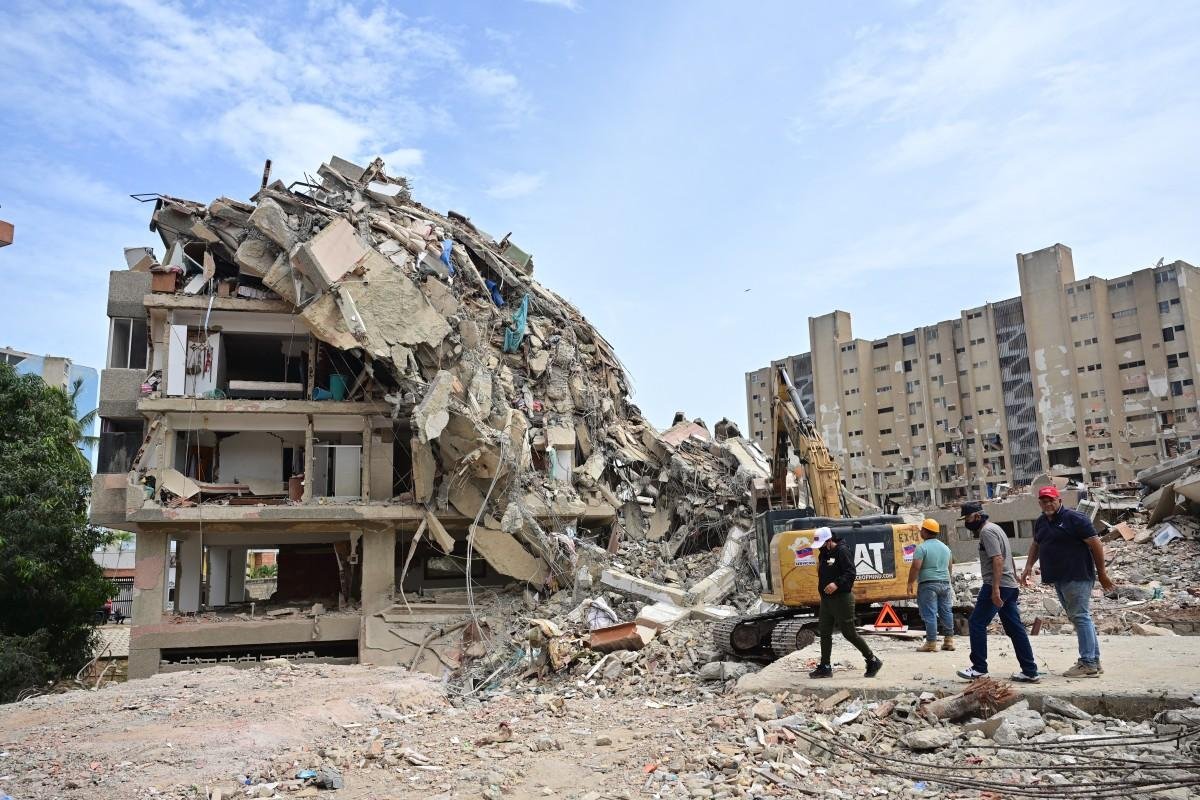 Terremotos deixaram destrui&ccedil;&atilde;o na Venezuela