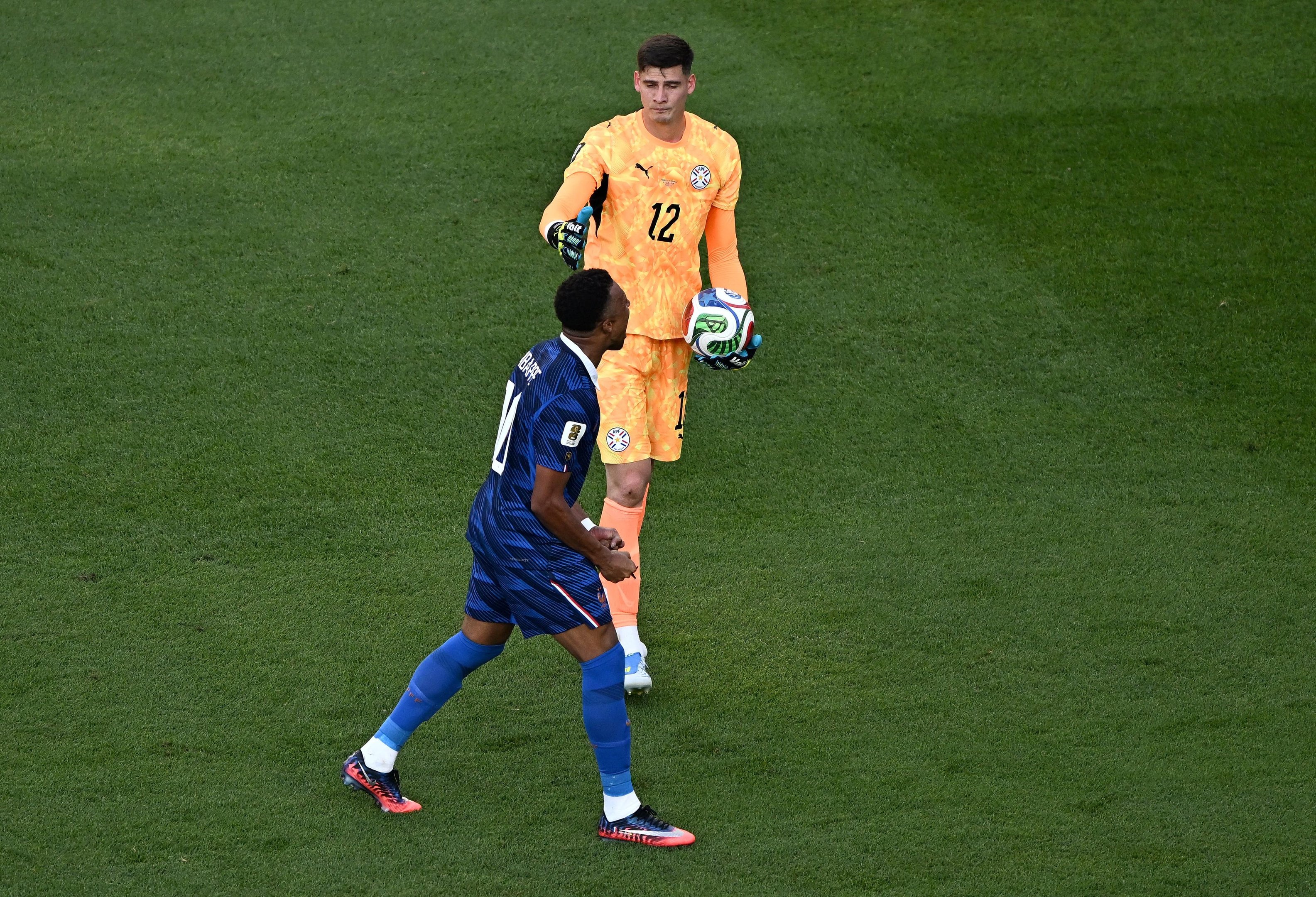 A Fran&ccedil;a eliminou o Paraguai por 1 a 0 nas oitavas de final da Copa do Mundo