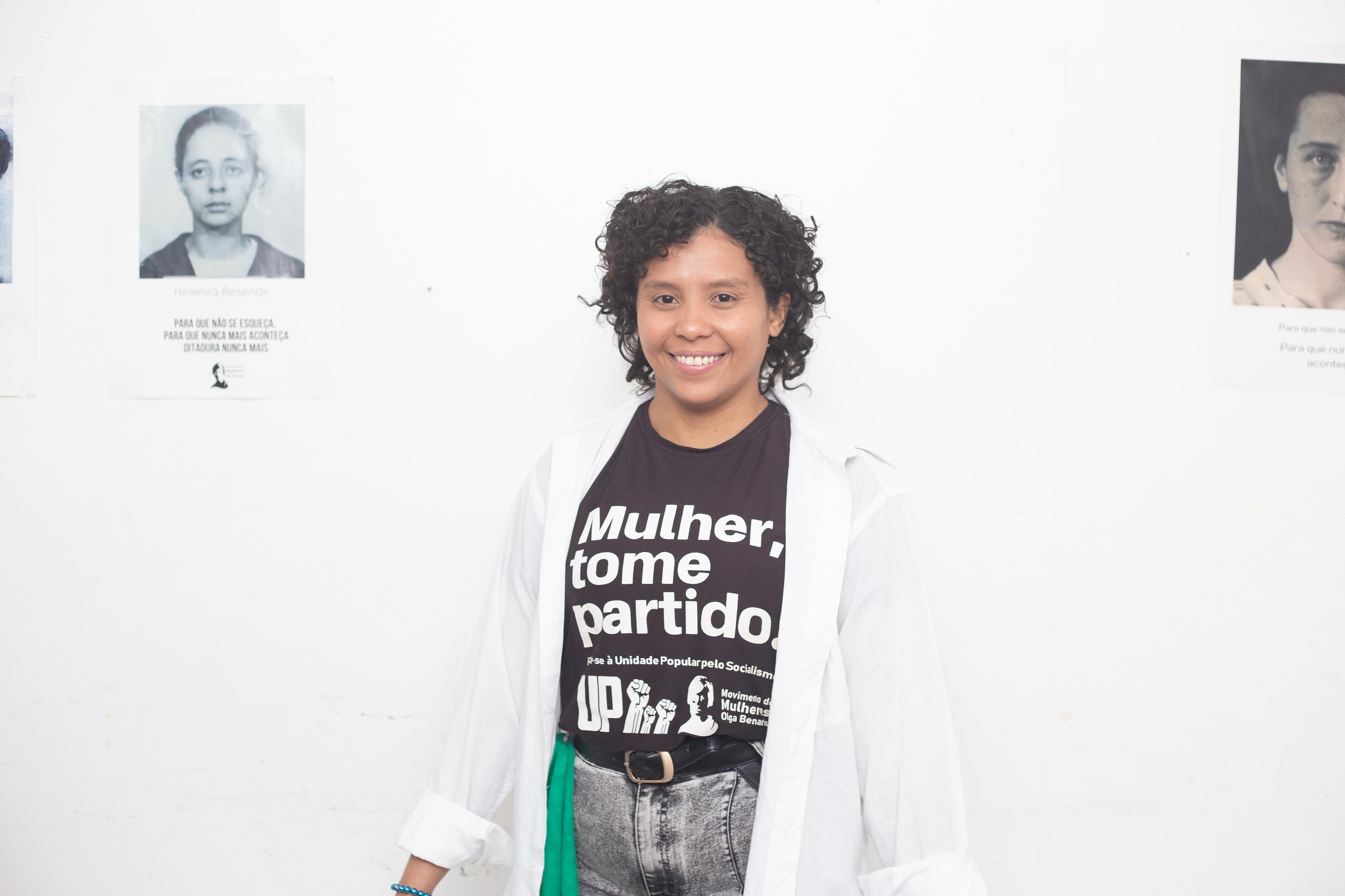 Naf Nascimento (UP) coordena a Casa de Refer&ecirc;ncia Mulheres Mirabal