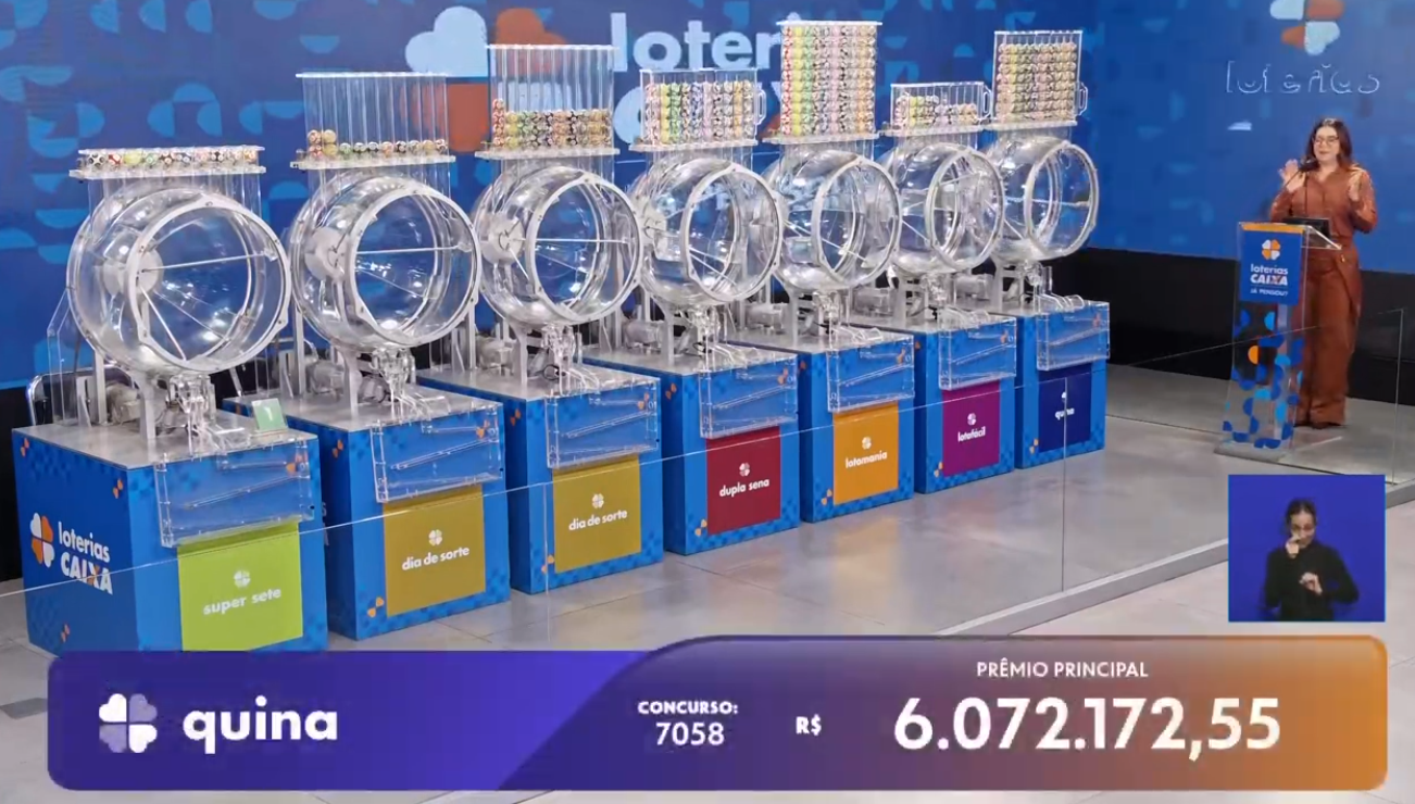 Resultados dos sorteios podem ser conferidos no site www.loterias.caixa.gov.br