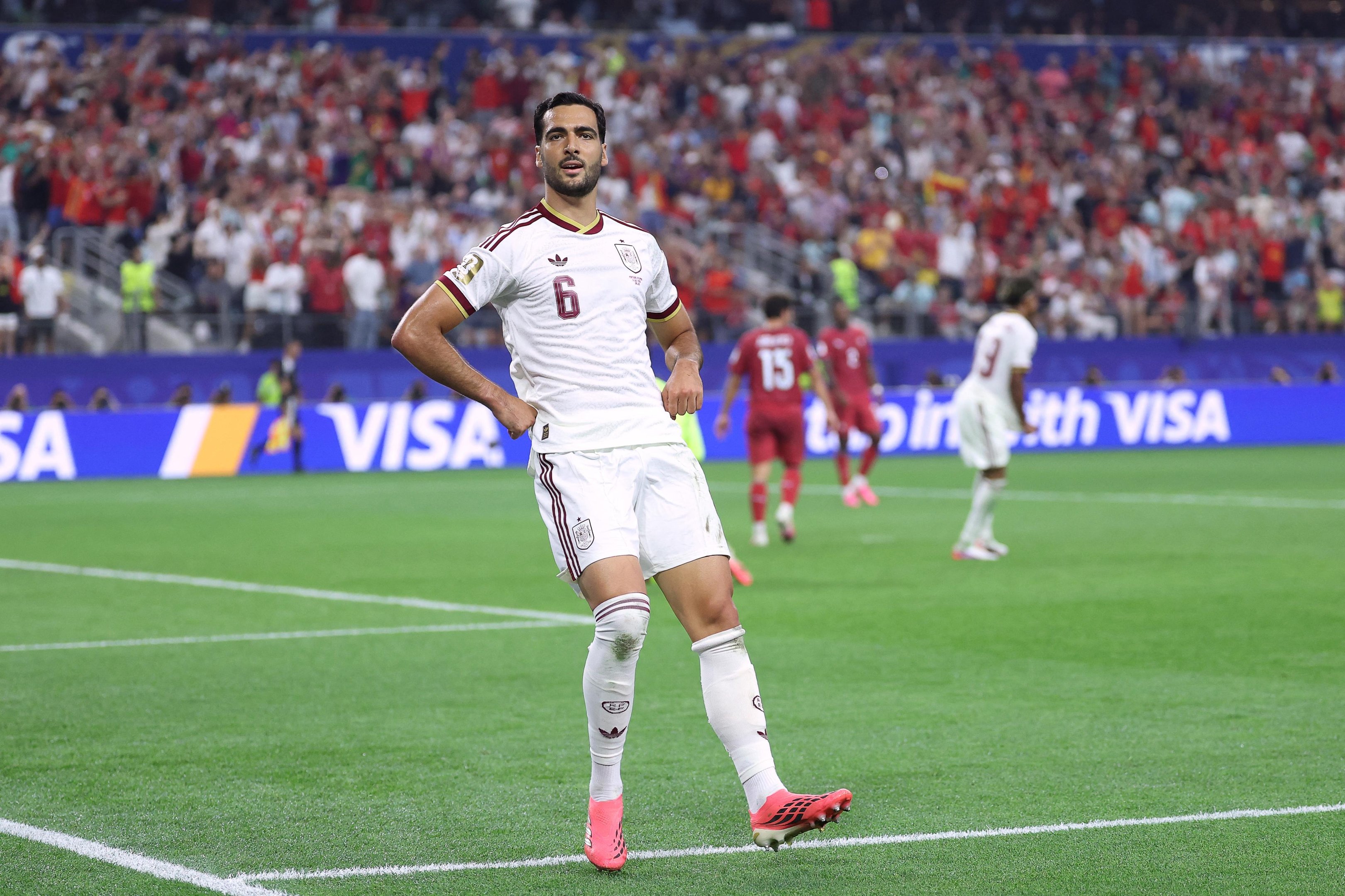 Merino marcou o gol da classifica&ccedil;&atilde;o espanhola para as quartas de final