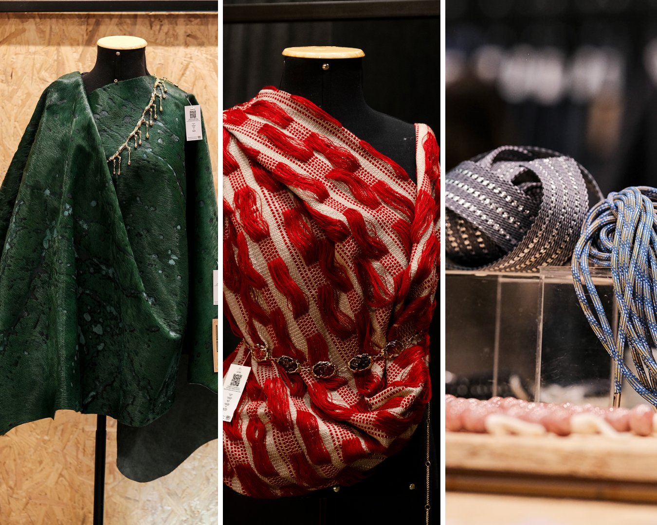 Materiais apresentados no InspiraMais apontam caminhos para os pr&oacute;ximos ciclos da moda, com foco em textura, conforto, cor e identidade