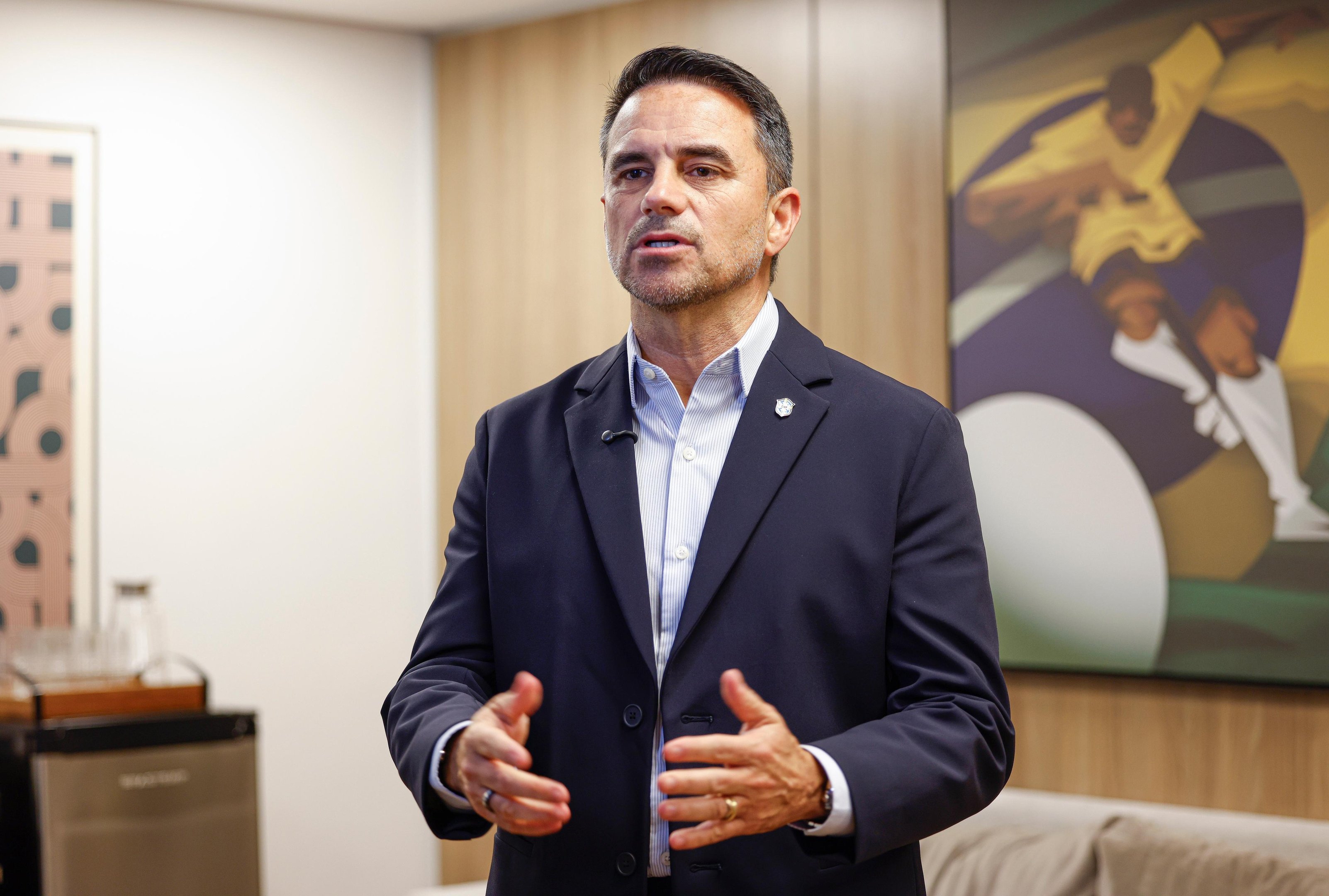 Rodrigo Caetano afirmou que o trabalho para o pr&oacute;ximo ciclo da Sele&ccedil;&atilde;o j&aacute; come&ccedil;ou
