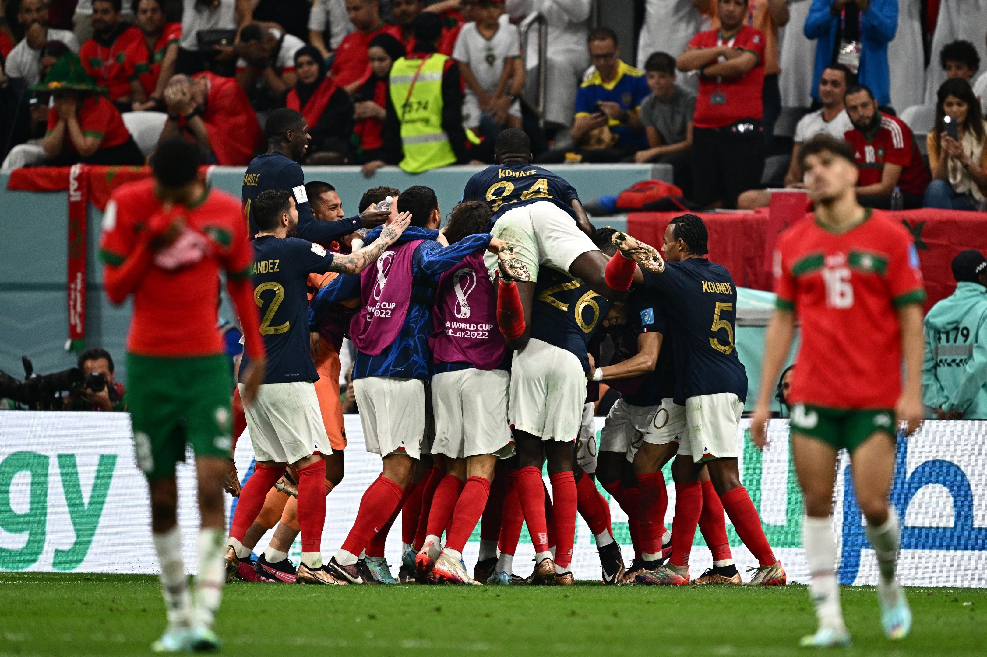 Fran&ccedil;a bateu Marrocos por 2 a 0 na semifinal da Copa do Catar