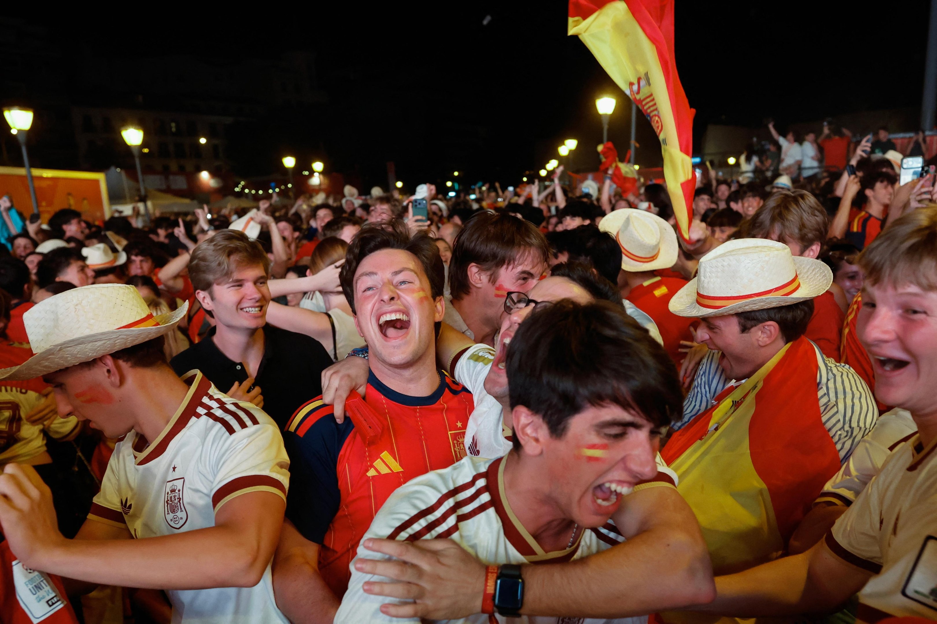 Torcida da Espanha confiante na Copa do Mundo