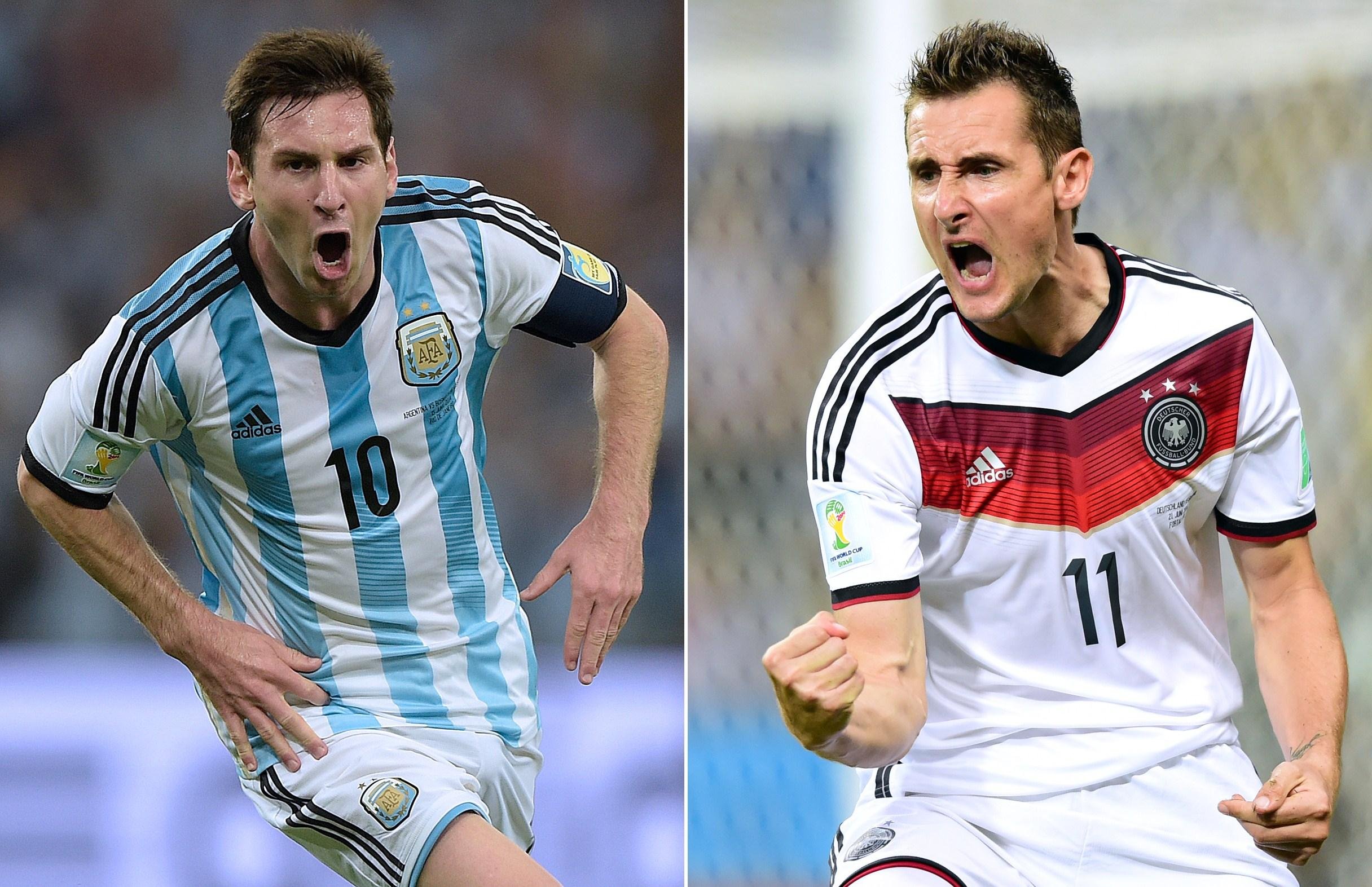 Klose contou que Messi prometeu enviar uma camisa autografada ao ex-jogador alem&atilde;o