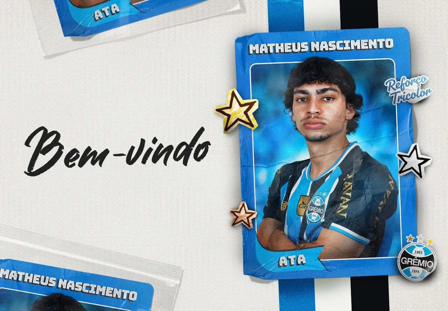 Matheus Nascimento &eacute; o novo refor&ccedil;o do Tricolor