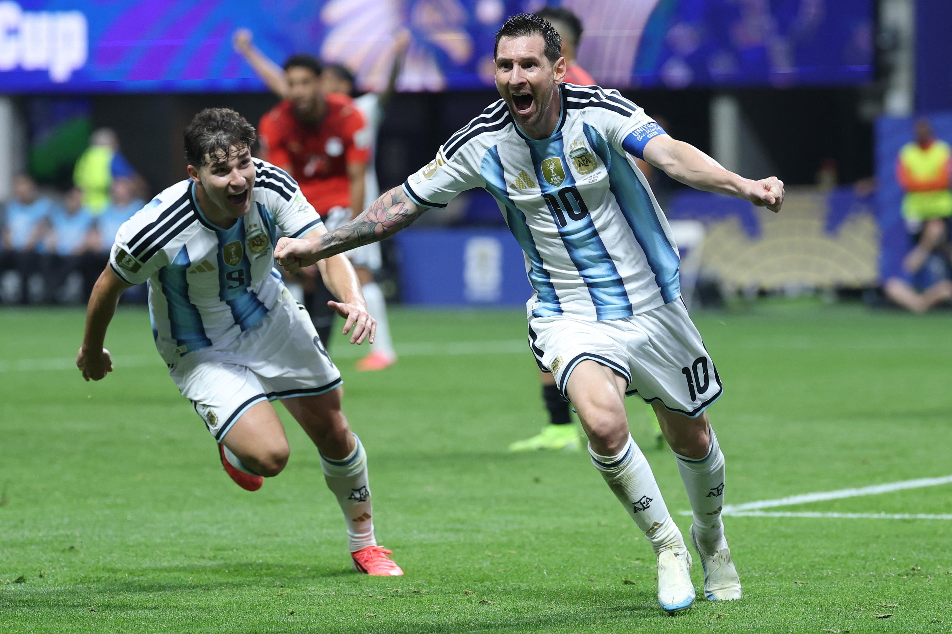 Messi lidera a Argentina na Copa do Mundo