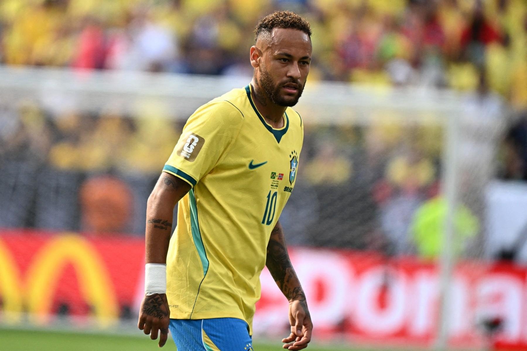 Neymar jogou sob o comando de Jorge Jesus entre 2023 e o in&iacute;cio de 2025