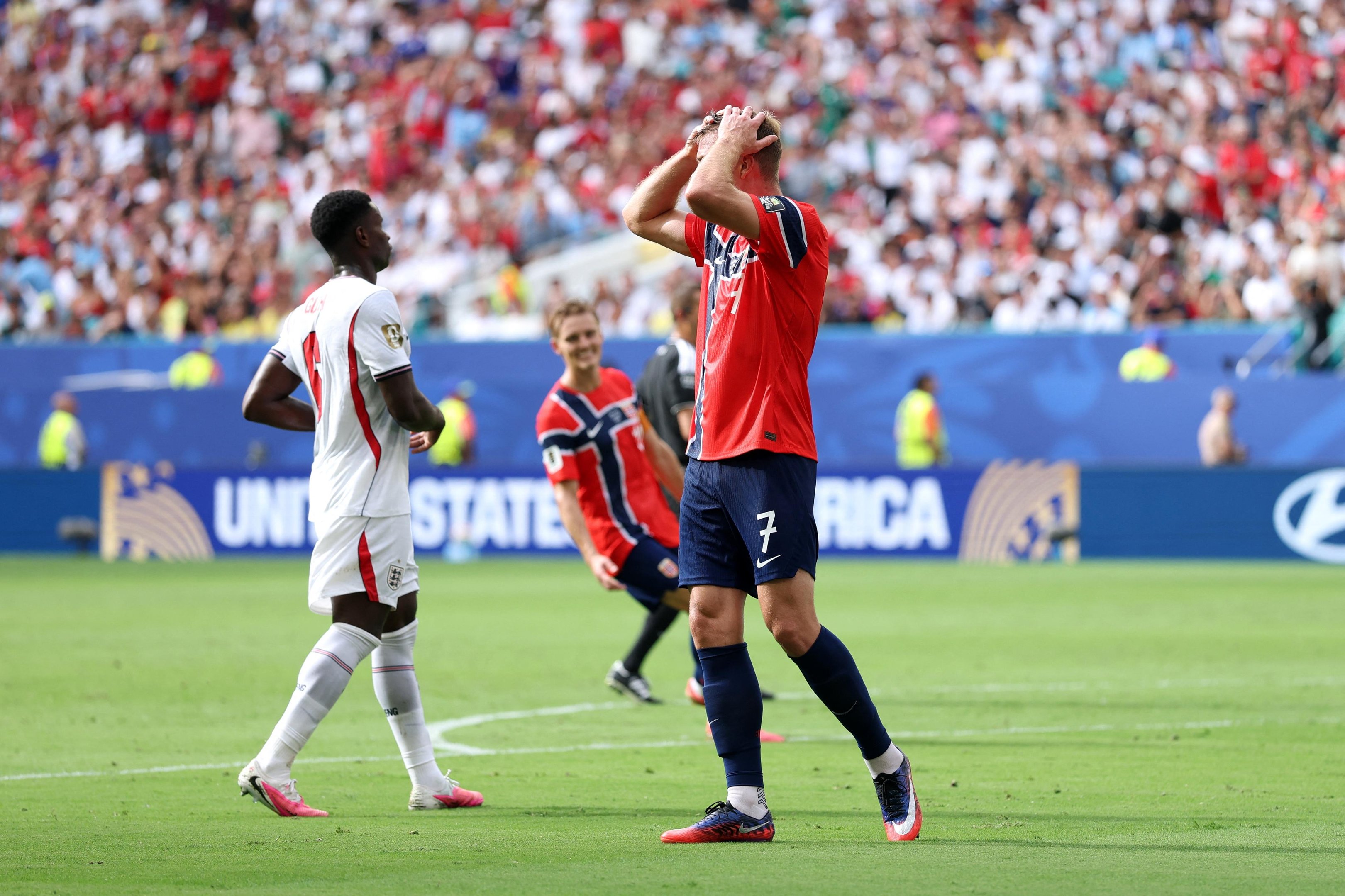 Camisa 7, Sorloth lamenta chance perdida contra a Inglaterra