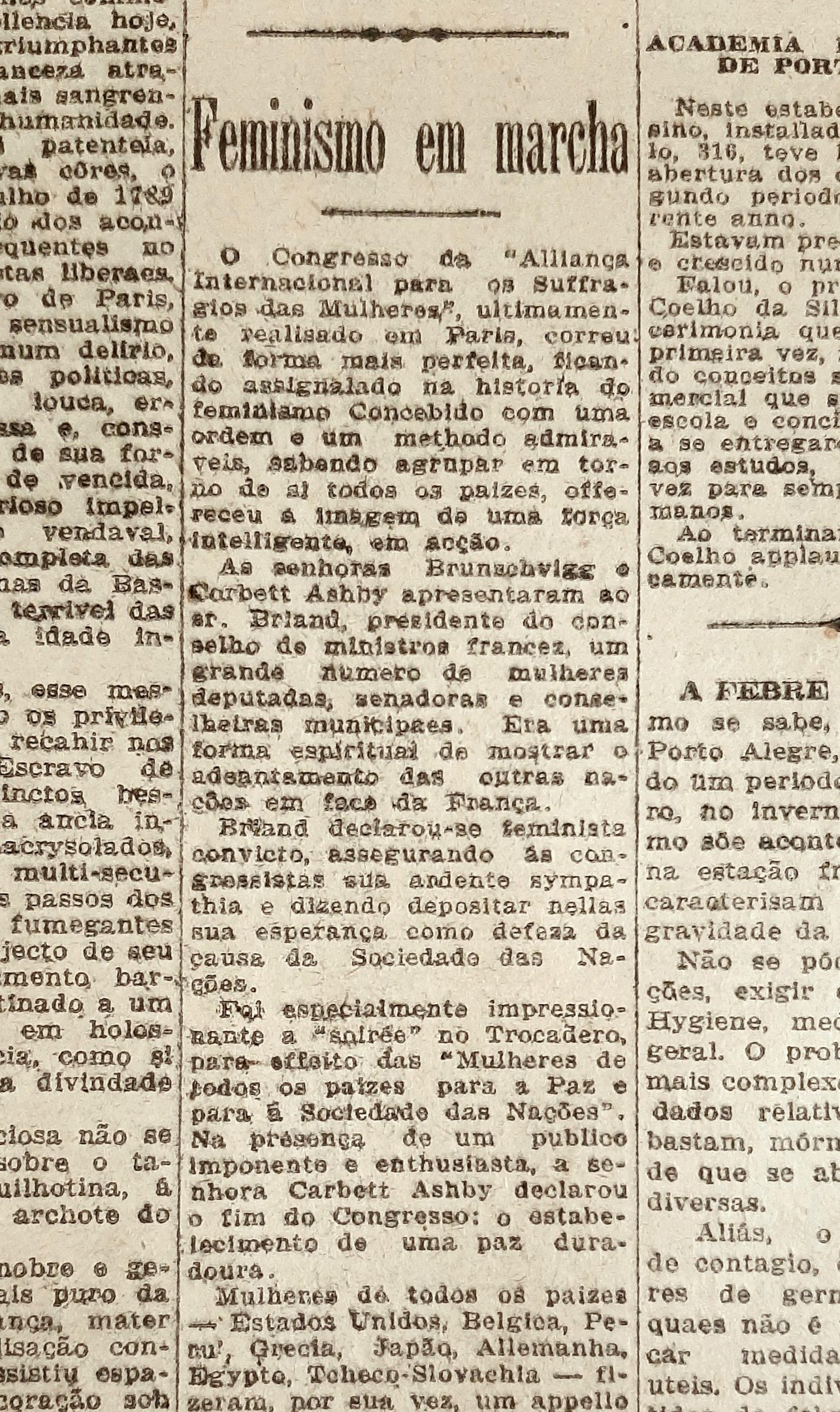 Encontro internacional de associa&ccedil;&otilde;es de mulheres foi considerado um avan&ccedil;o