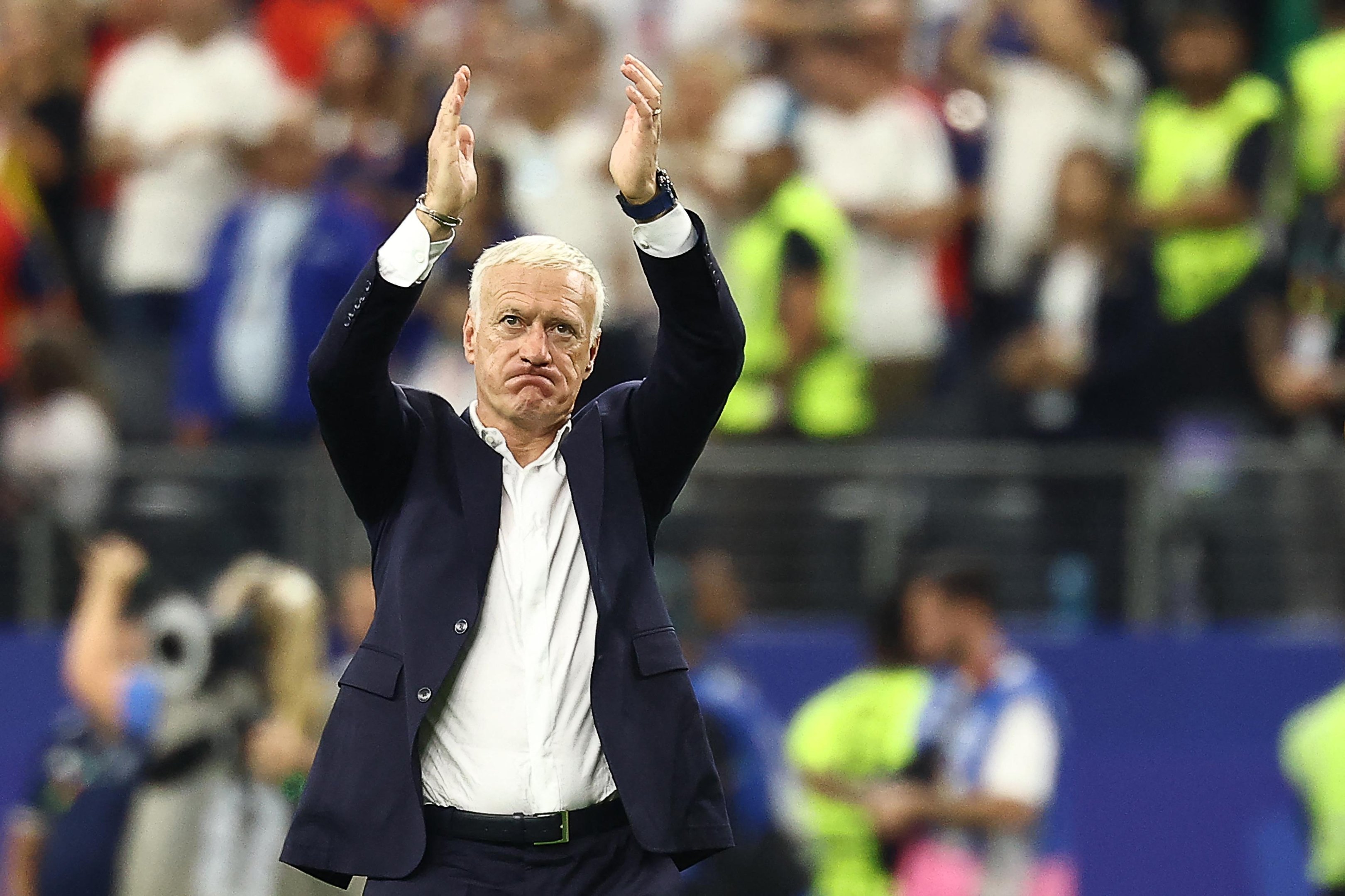 Didier Deschamps lamentou queda da Fran&ccedil;a
