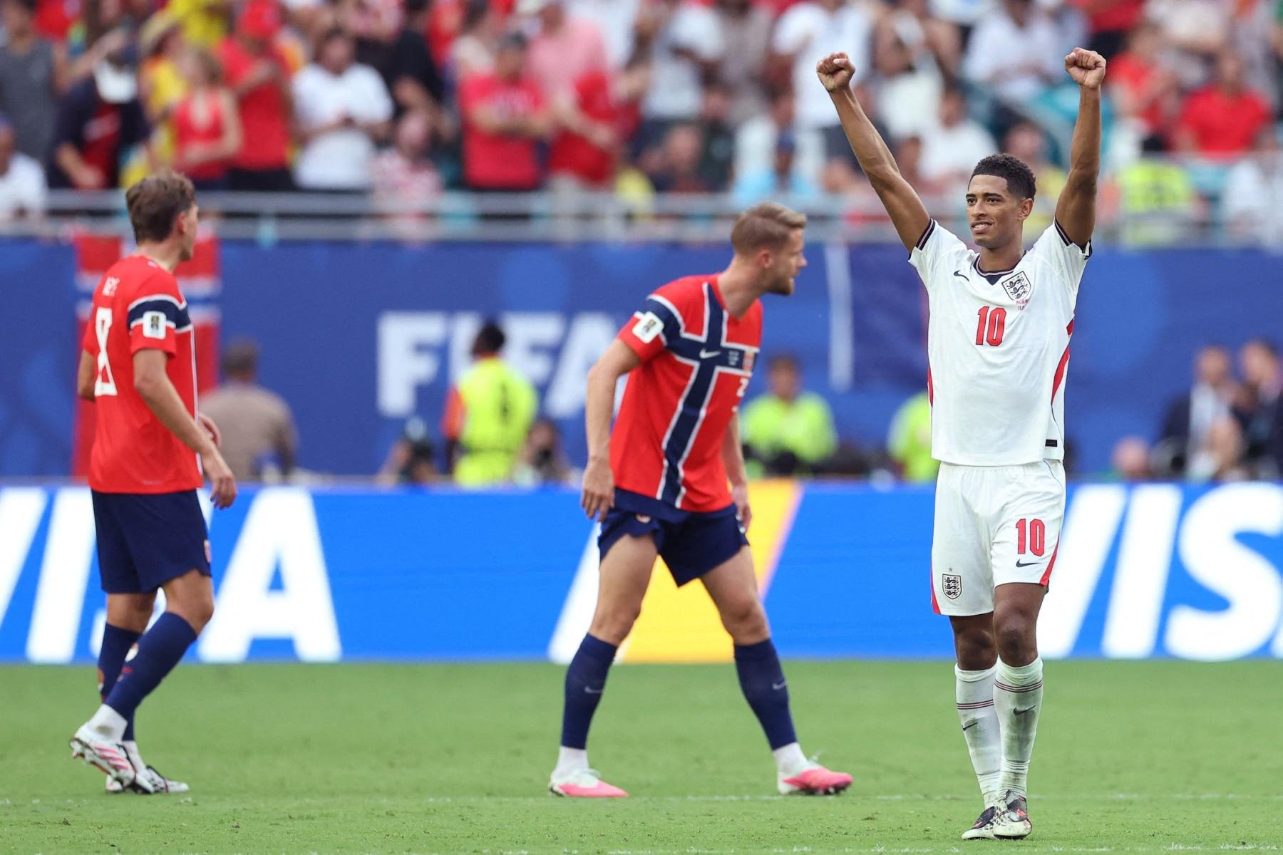 Bellingham &eacute; um dos destaques da sele&ccedil;&atilde;o da Inglaterra nesta Copa do Mundo