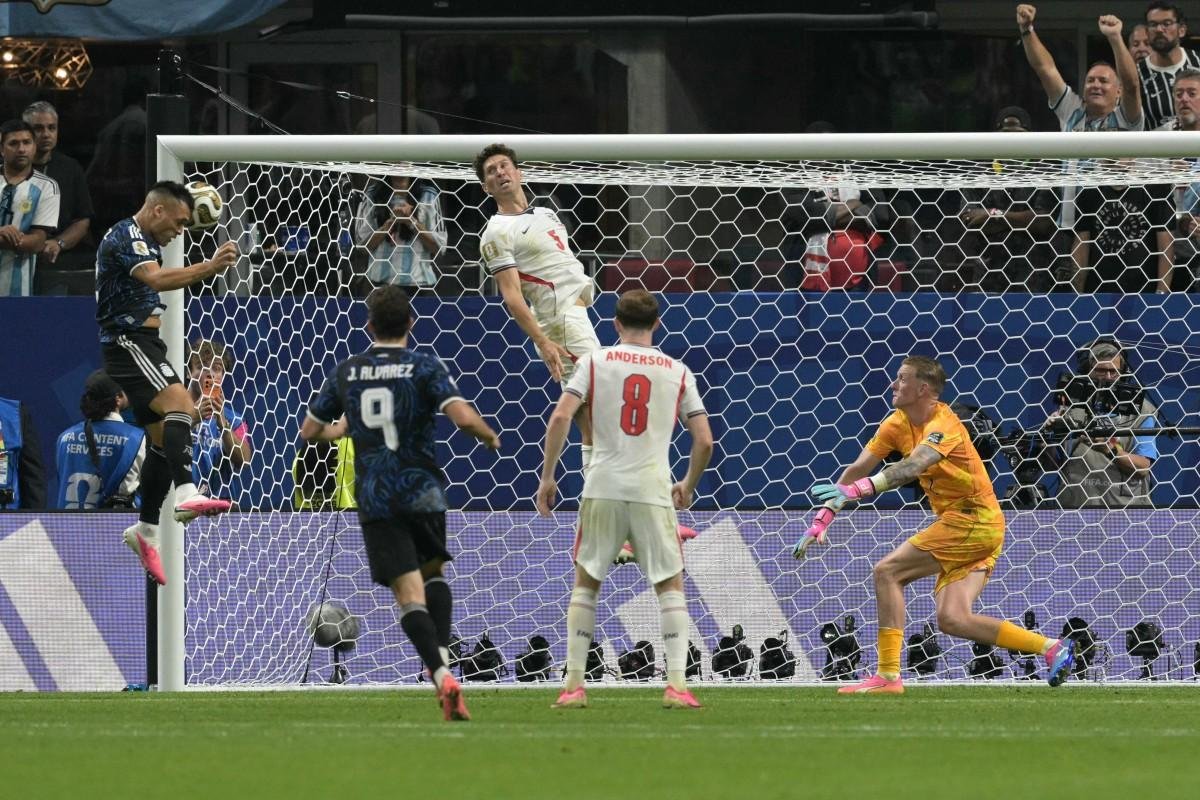 Lautaro Martinez fez o gol da classifica&ccedil;&atilde;o da Argentina para mais uma final de Copa do Mundo