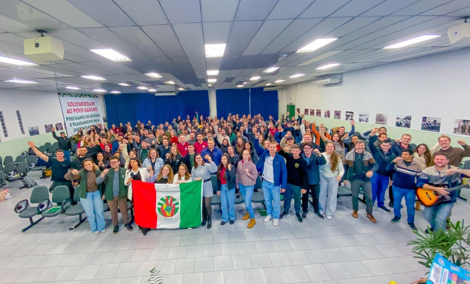 Evento na sede da Fetag/RS-Ascar reuniu mais de 250 jovens ga&uacute;chos