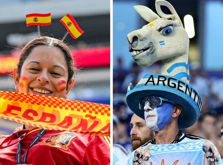 Espanha e Argentina se enfrentam na final da Copa do Mundo