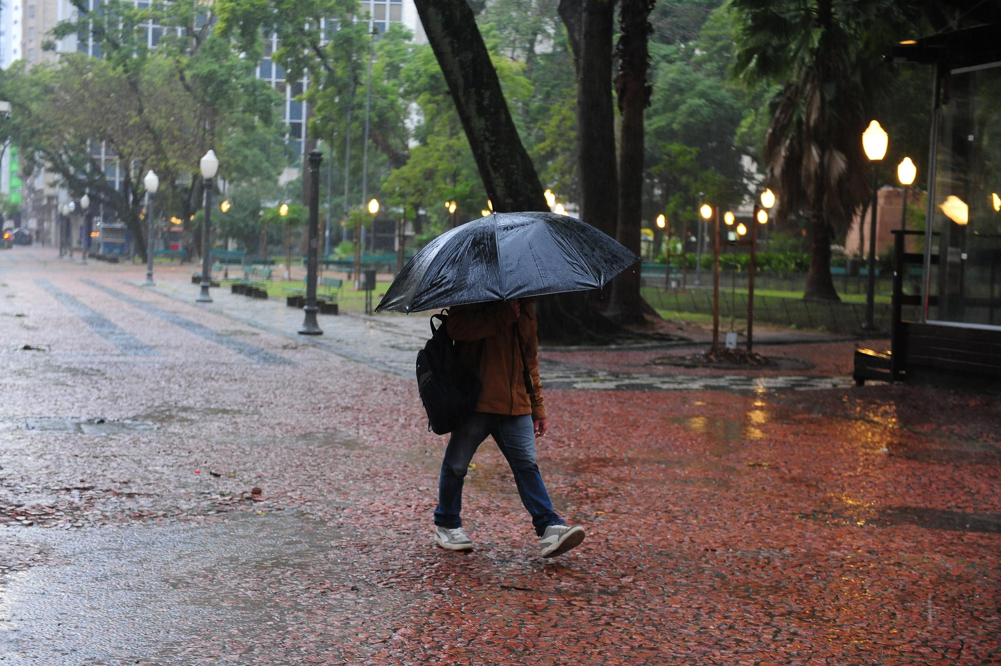 No domingo, acumulados de chuva podem variar de 50 mil&iacute;metros a 60 mil&iacute;metros na Capital