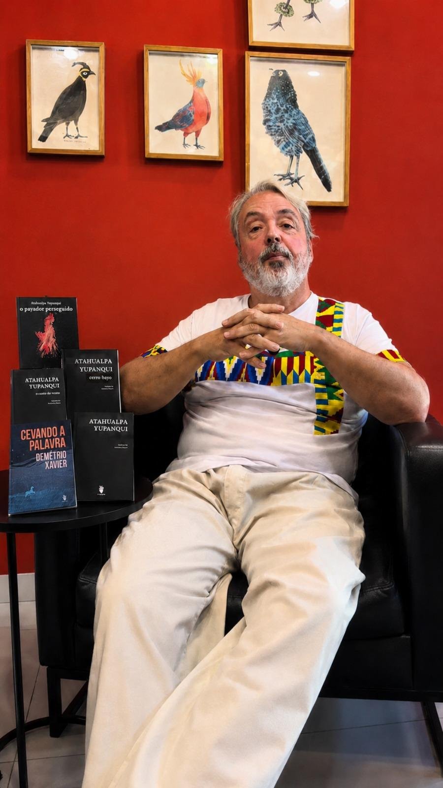 O comunicador, escritor e tradutor ga&uacute;cho Dem&eacute;trio Xavier participa da programa&ccedil;&atilde;o da Flip, em Paraty, na quinta, 23 de julho, 20h, na Casa da C&acirc;mara Rio-Grandense do Livro