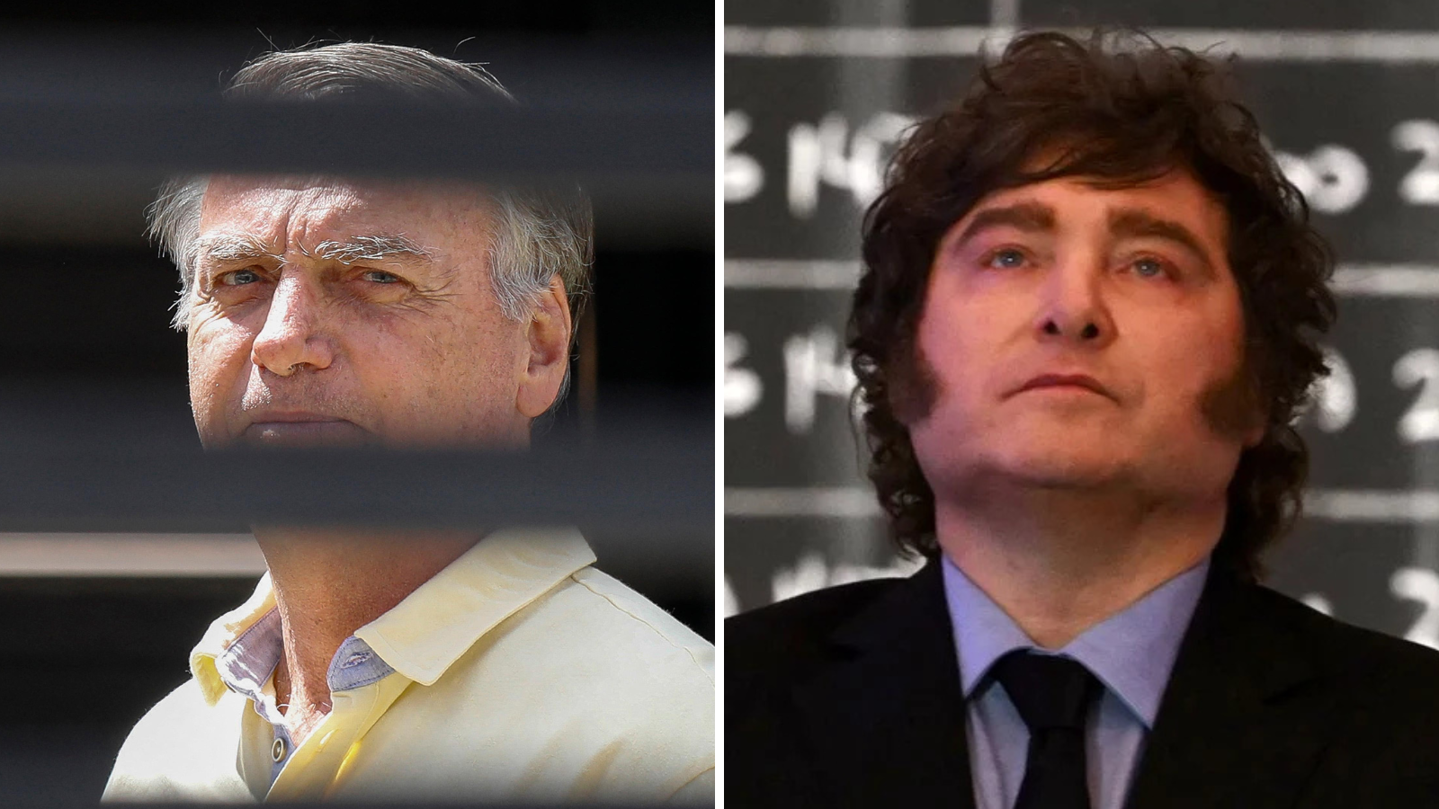 Os advogados informaram que Milei vir&aacute; ao Brasil e pretende encontrar Bolsonaro
