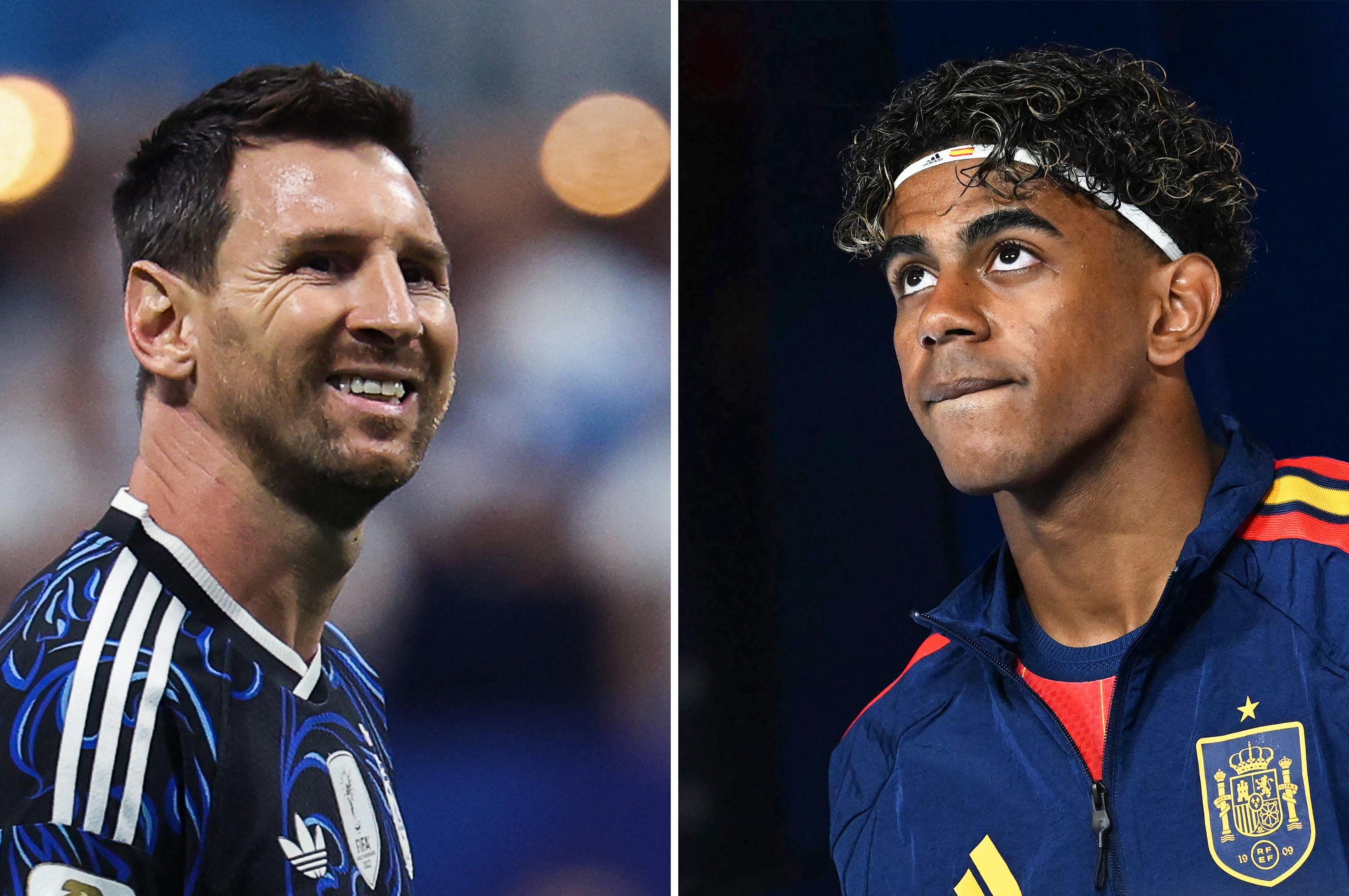 Messi elogiou o talento de Yamal
