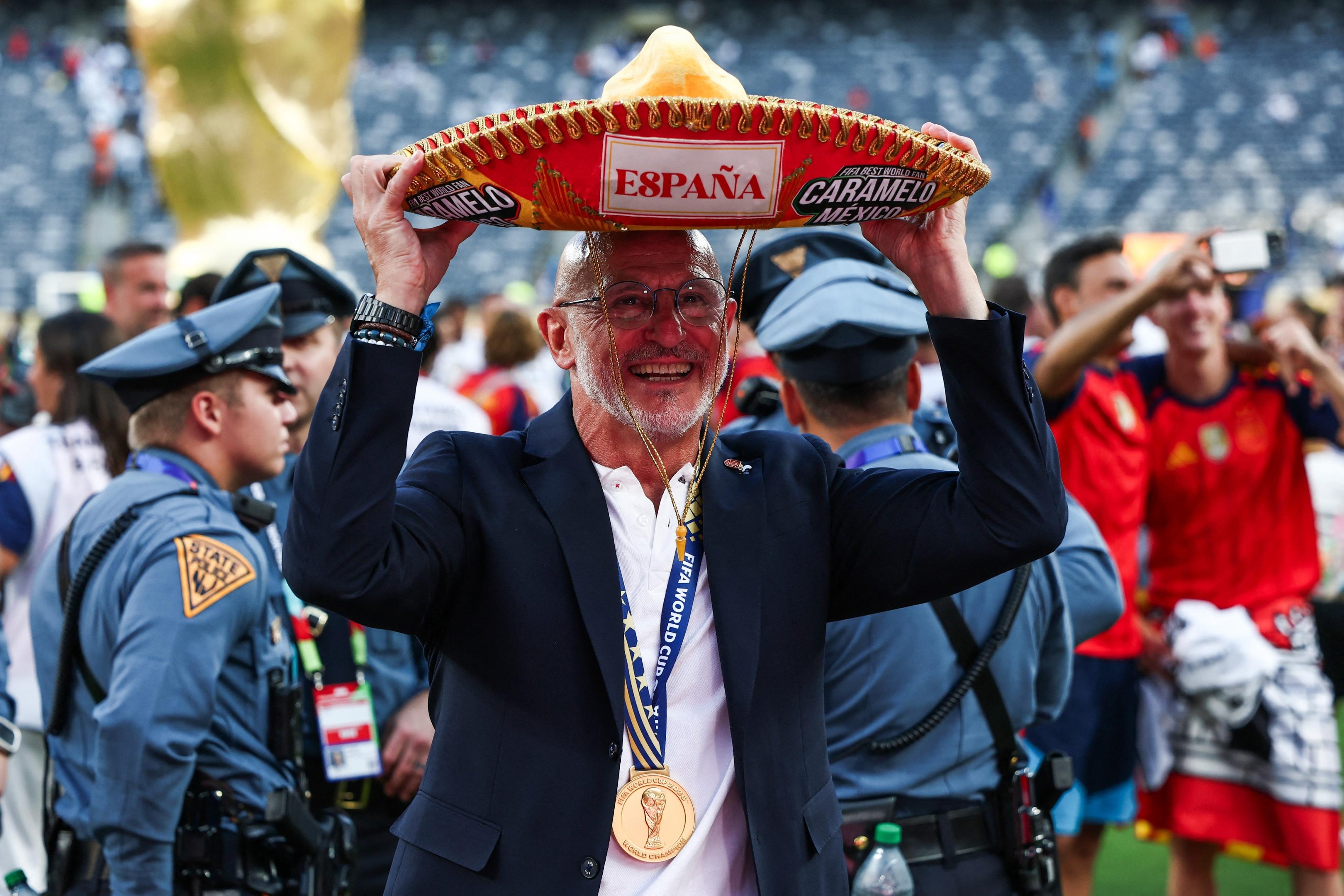 De la Fuente comandou a Espanha na Copa