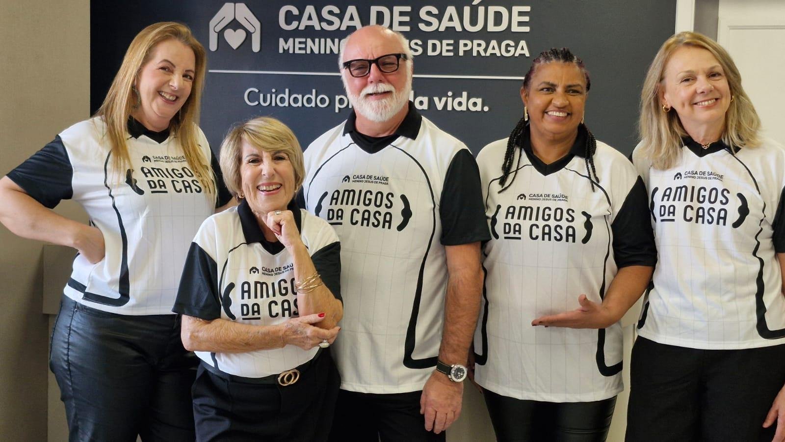 Clube Amigos da Casa nova campanha da Casa de Sa&uacute;de Menino Jesus de Praga une amizade, futebol e solidariedade