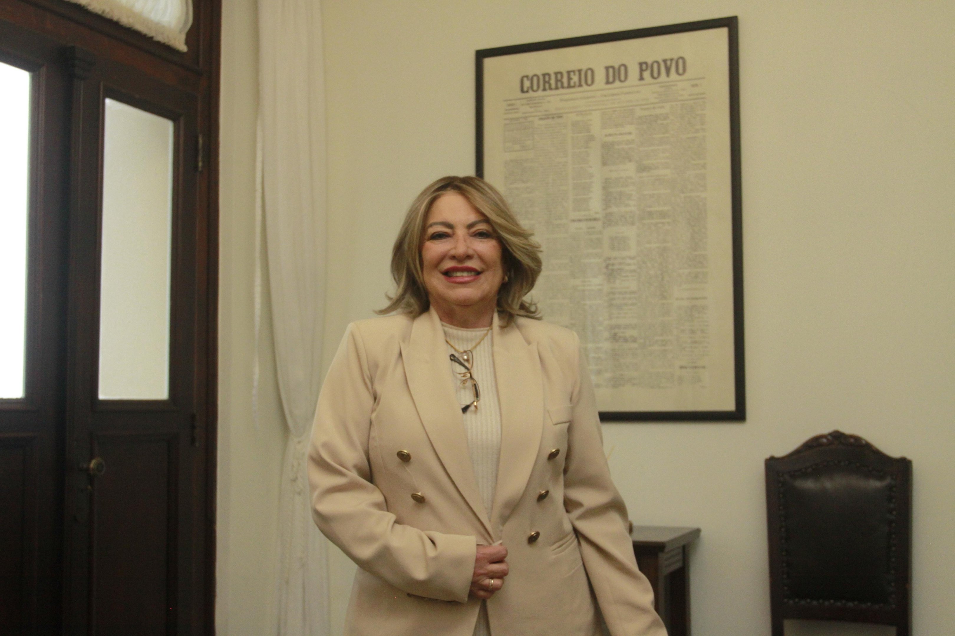 CEO do Papo Condominial e presidente da Assos&iacute;ndicos RS, Mauren Gon&ccedil;alves, visitou o Correio do Povo