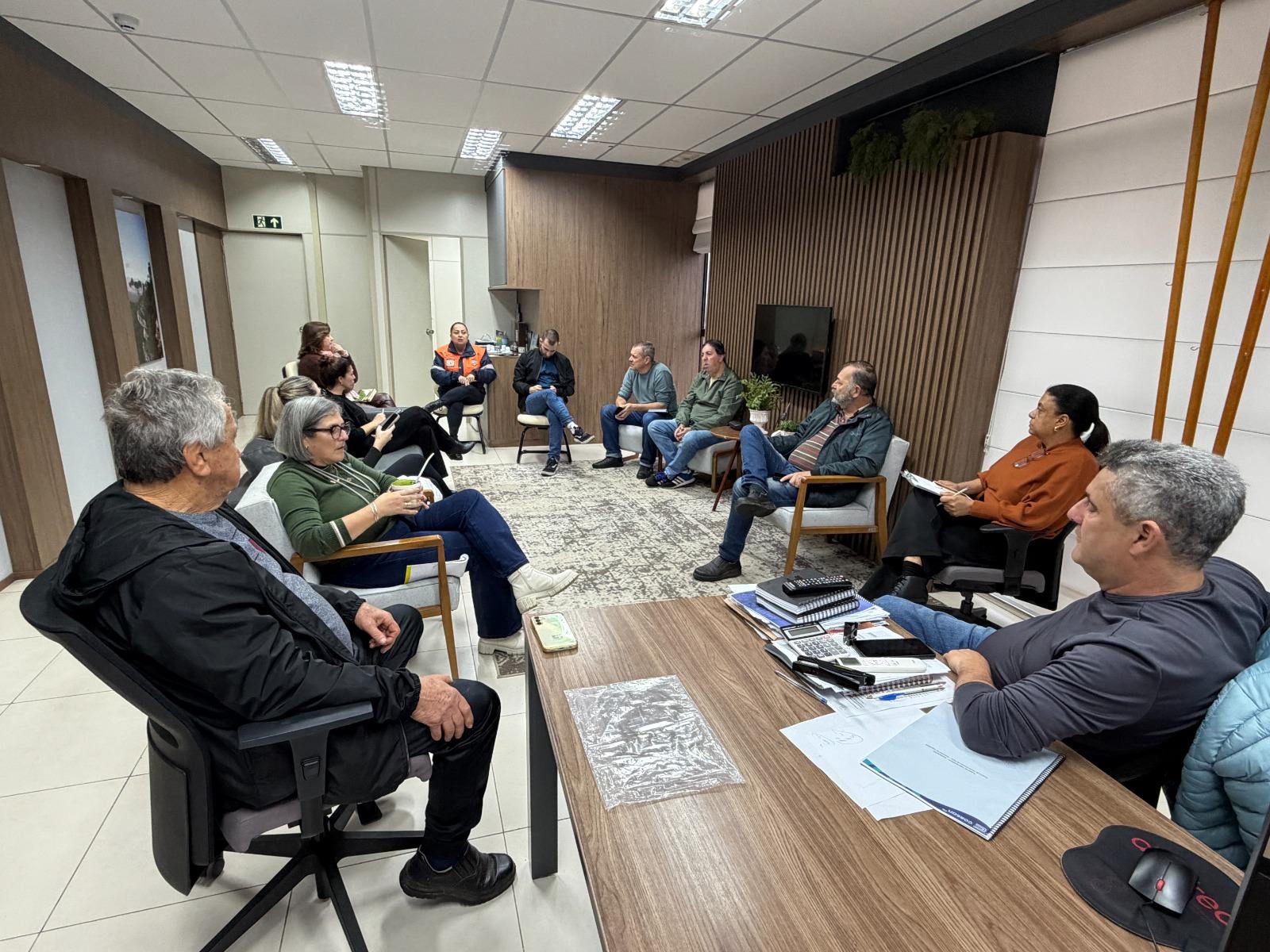 Autoridades se reuniram para acionamento do plnao nesta quarta-feira