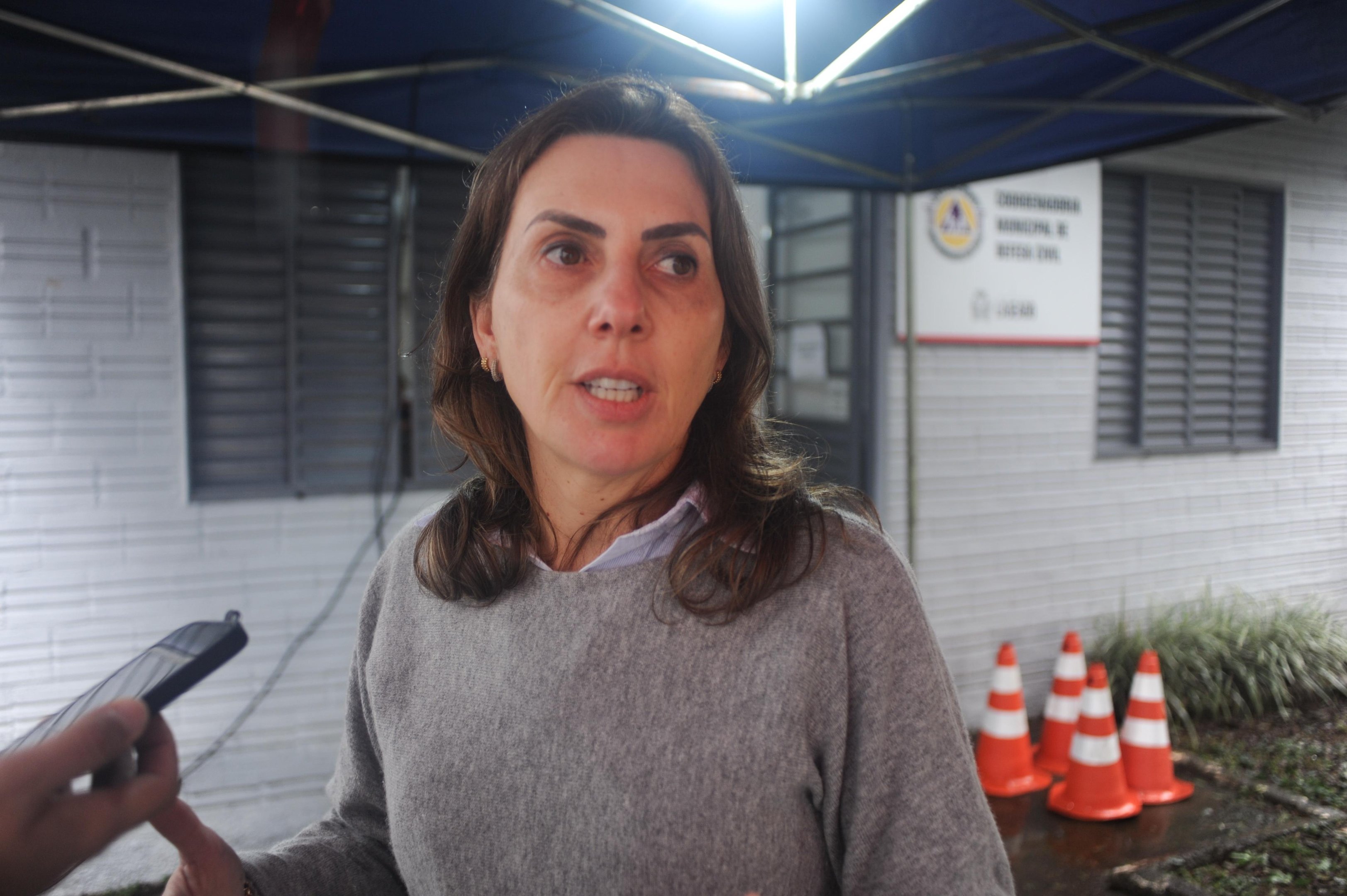Prefeita de Lajeado, Gl&aacute;ucia Schumacher, lamentou demora na divulga&ccedil;&atilde;o de alertas sobre cheia no rio Taquari