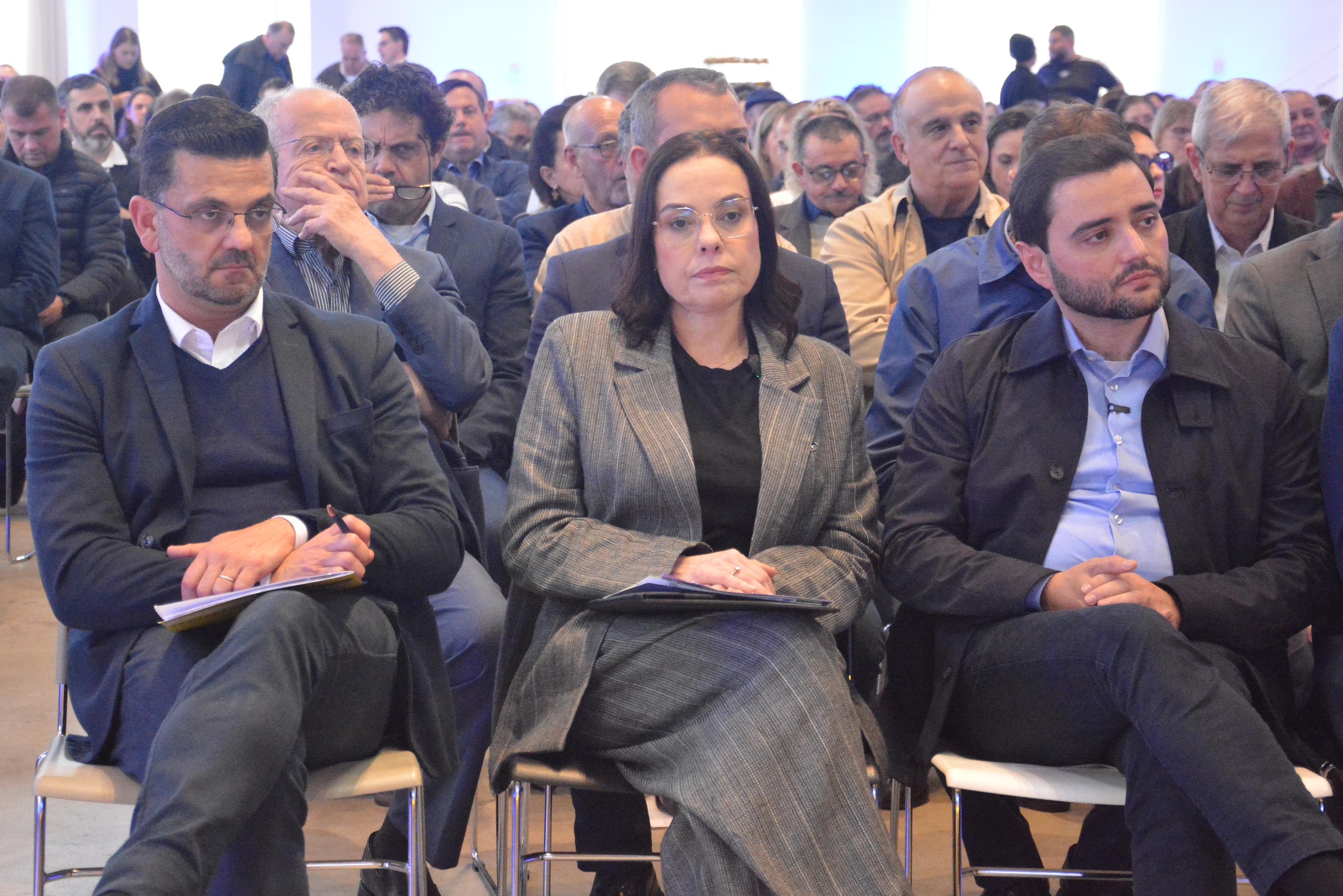 Maranata, Juliana e Gabriel participaram do evento promovido pela Federa&ccedil;&atilde;o RS