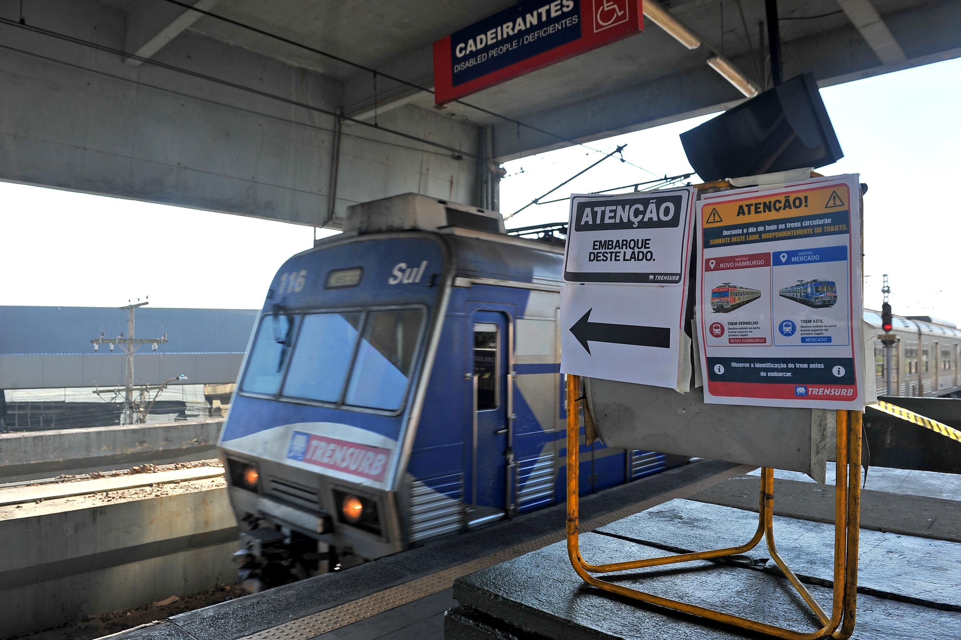 Trabalhos do Dnit causam altera&ccedil;&otilde;es na opera&ccedil;&atilde;o dos trens