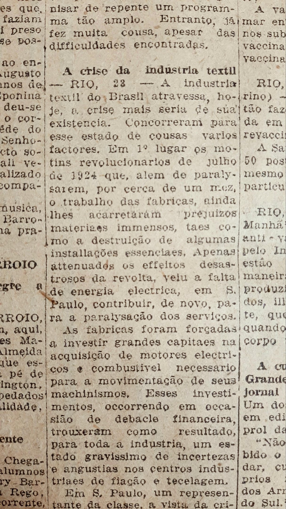 A diminui&ccedil;&atilde;o da demanda e as dificuldades de produ&ccedil;&atilde;o levaram os industriais a optar pela jornada de 4 dias semanais