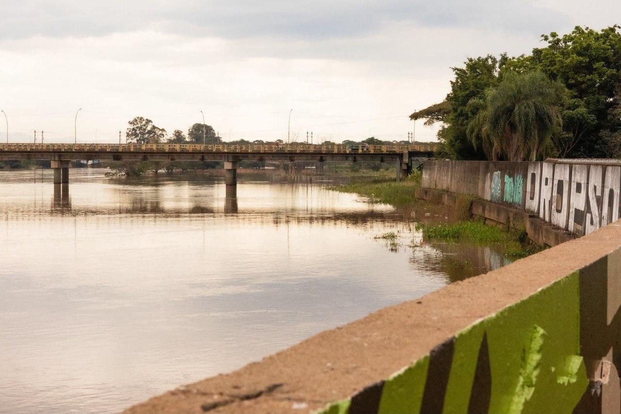 Rio dos Sinos est&aacute; em relativa estabilidade nas &uacute;ltimas horas neste domingo