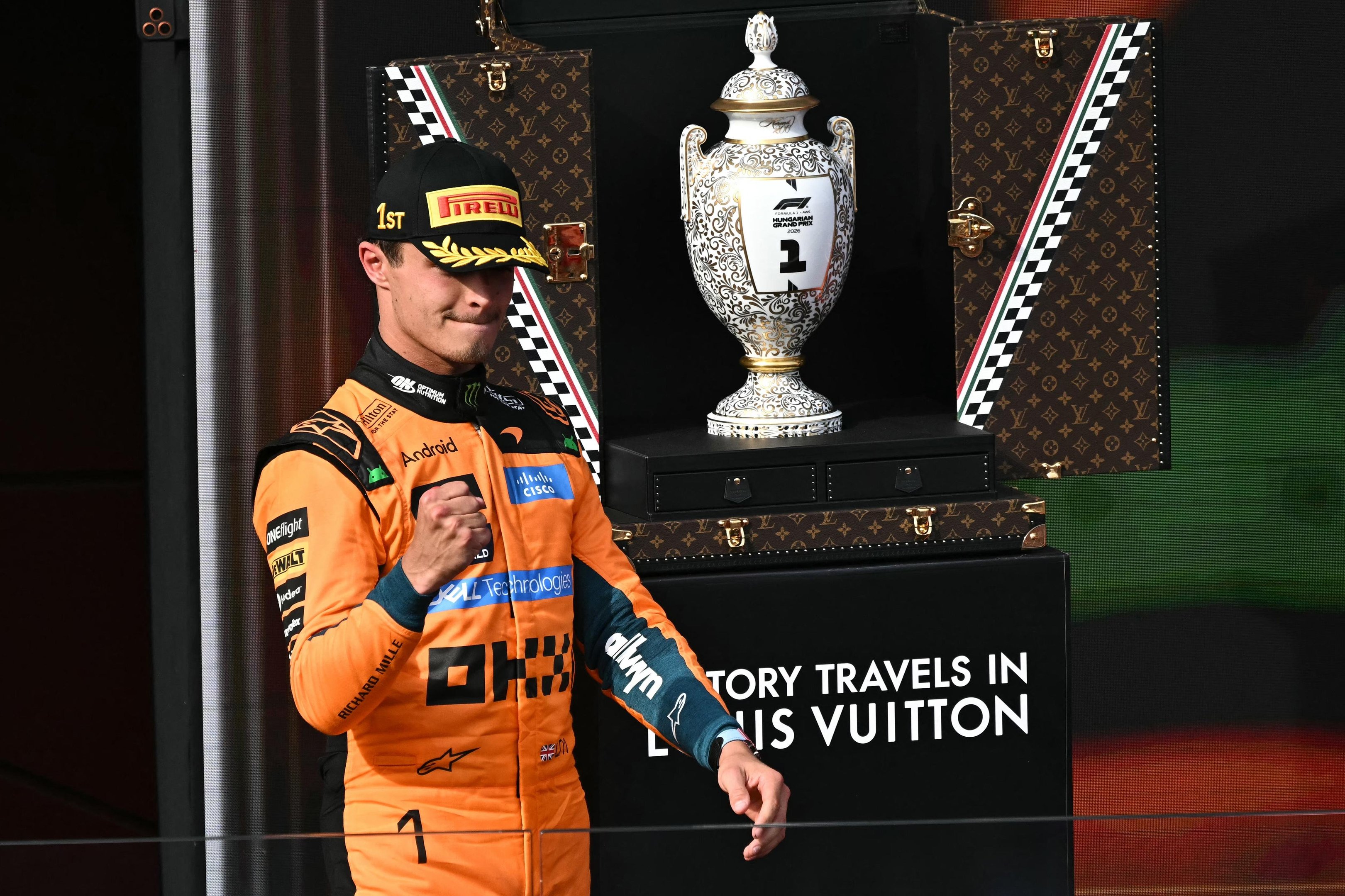 Atual campe&atilde;o mundial, Norris ainda n&atilde;o tinha vencido na temporada