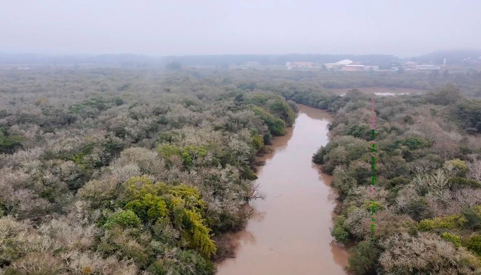 A medi&ccedil;&atilde;o do Rio dos Sinos indica continuidade da redu&ccedil;&atilde;o observada nos &uacute;ltimos dias