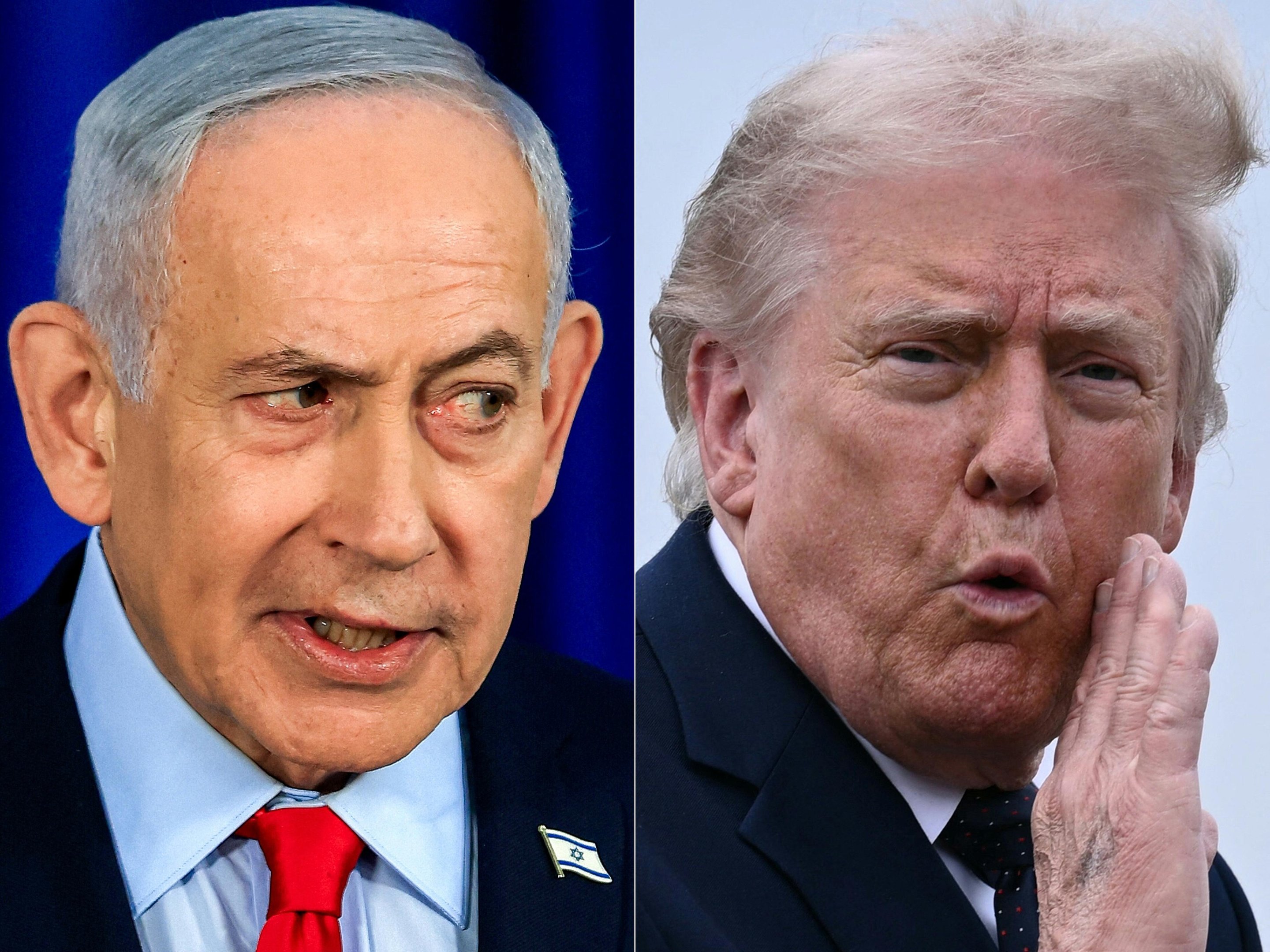 L&iacute;deres dos EUA e Israel t&ecirc;m primeiro encontro ap&oacute;s tens&otilde;es geradas pelo conflito no Oriente M&eacute;dio e diverg&ecirc;ncias sobre o Ir&atilde;
