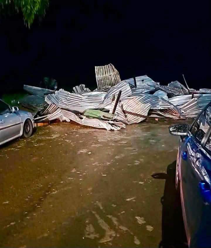 Cidade acumula estragos registrados pelas chuvas