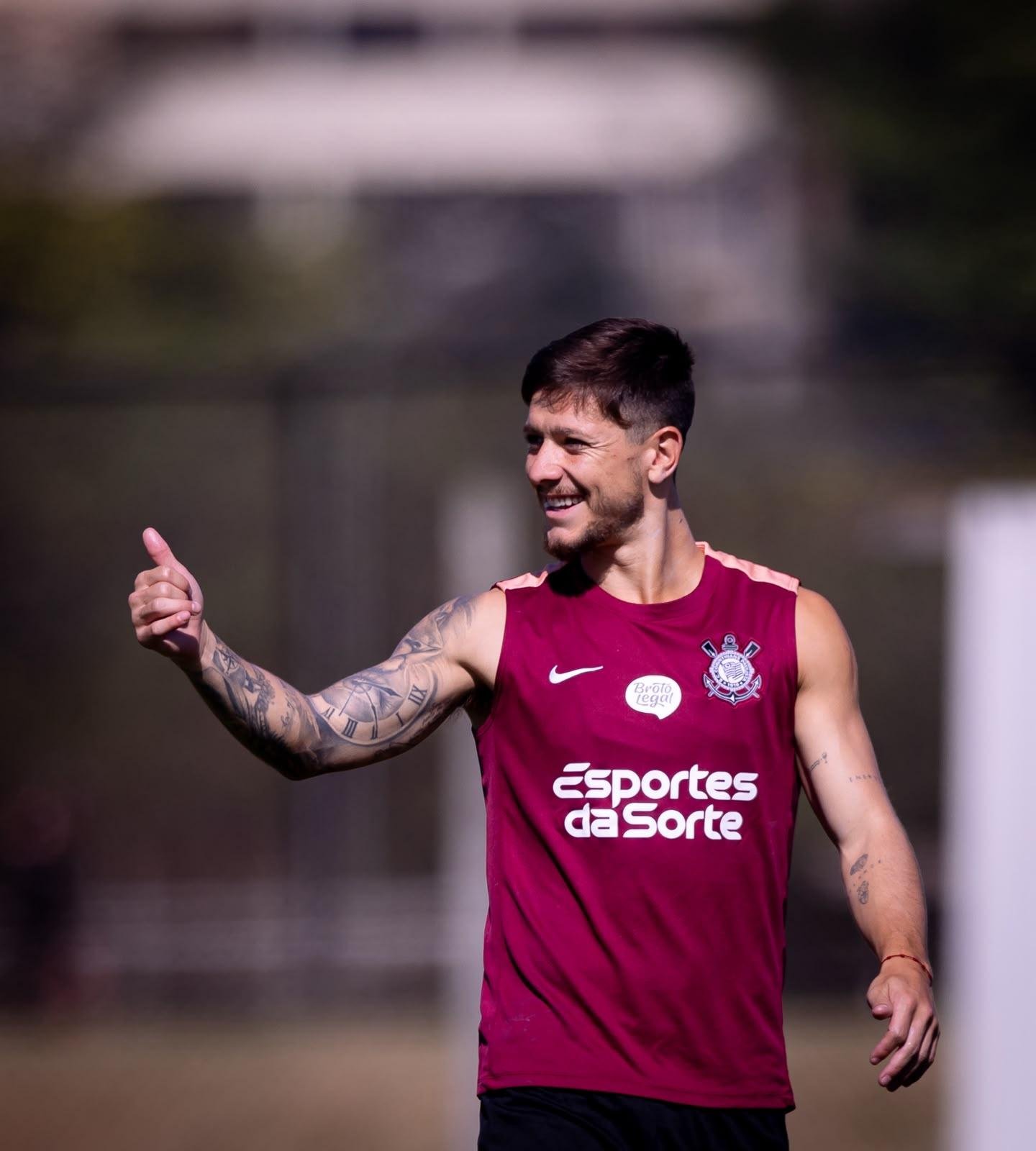 Garro comanda o meio-campo do Corinthians
