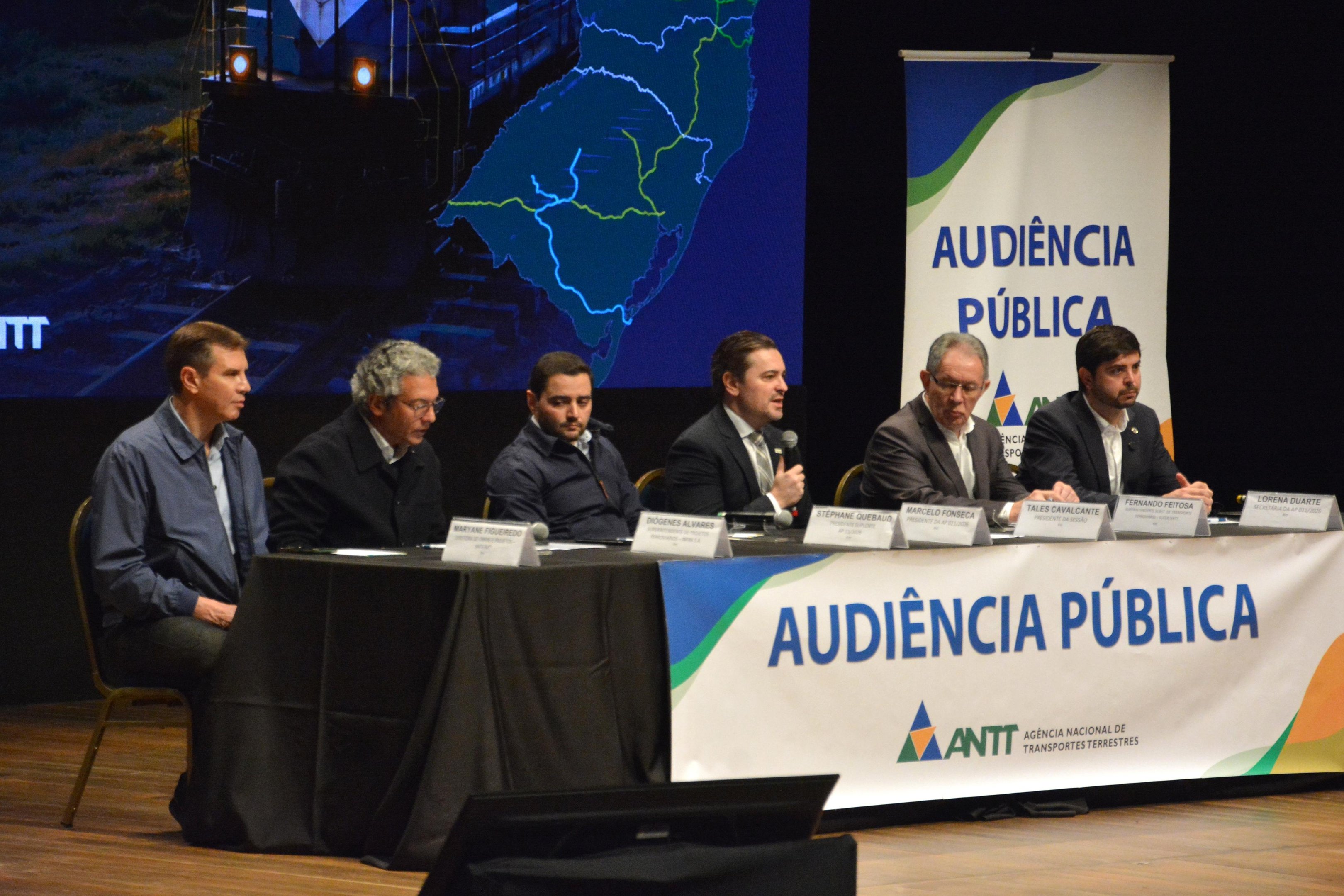 Audi&ecirc;ncia p&uacute;blica promovida pela ANTT discutiu proposta da Uni&atilde;o para concess&atilde;o das ferrovias