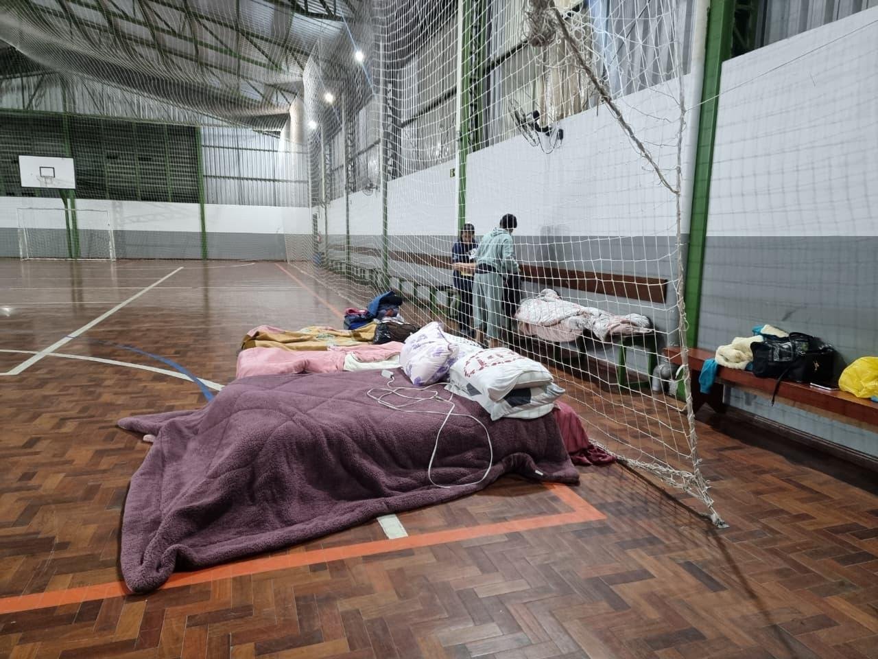 Sinos entra na cota de inunda&ccedil;&atilde;o quando ele bate a marca de 9,50m na esta&ccedil;&atilde;o hidrometeorol&oacute;gica