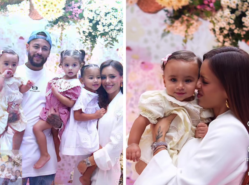 Detalhes da festa foram compartilhados na rede social da influenciadora