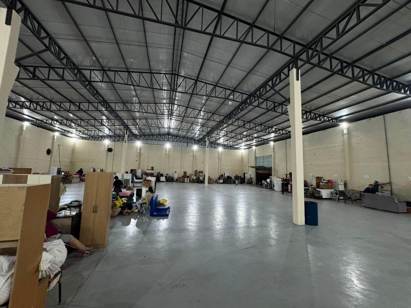Atualmente, 85 pessoas permanecem desabrigadas e acolhidas no abrigo municipal