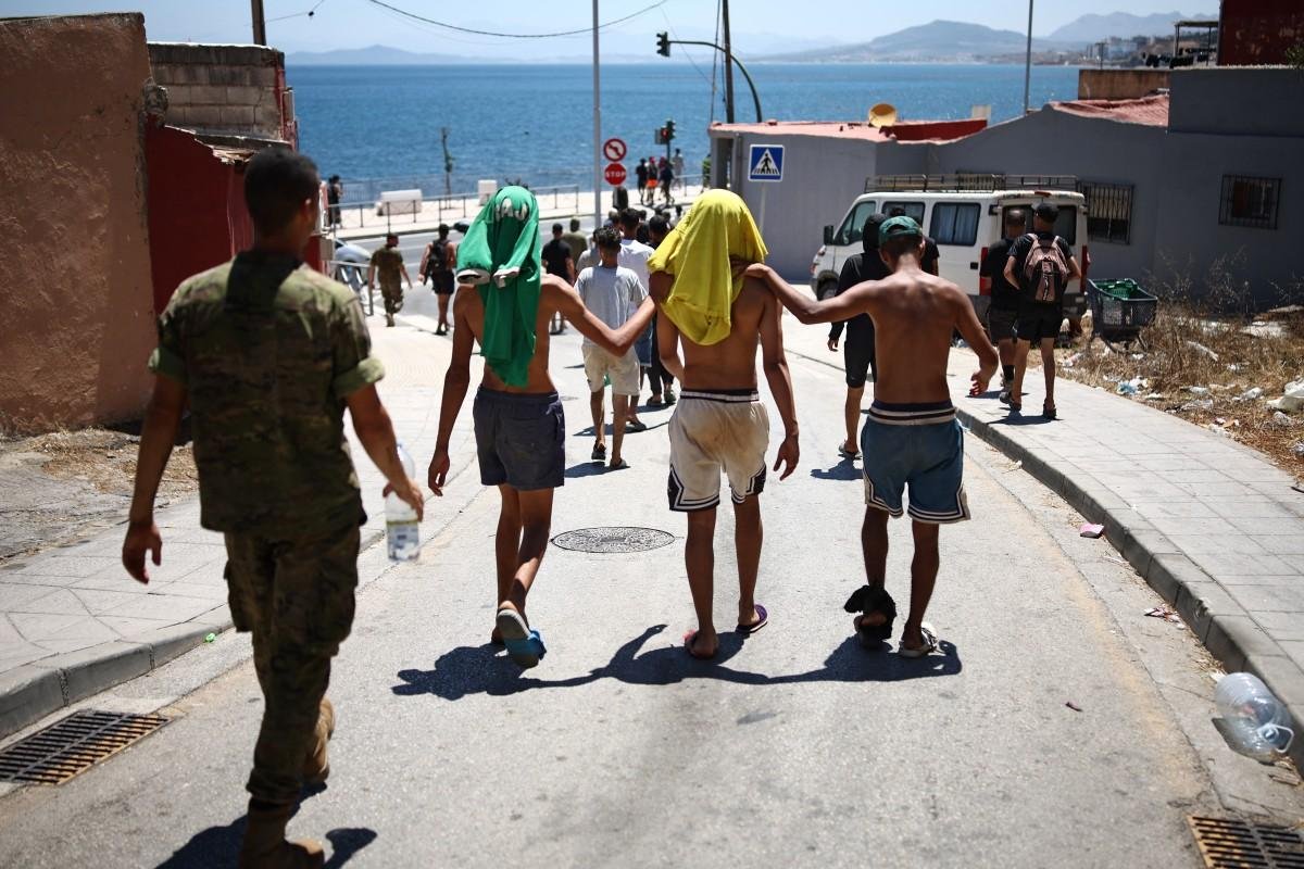 UE se re&uacute;ne para discutir crise migrat&oacute;ria em Ceuta