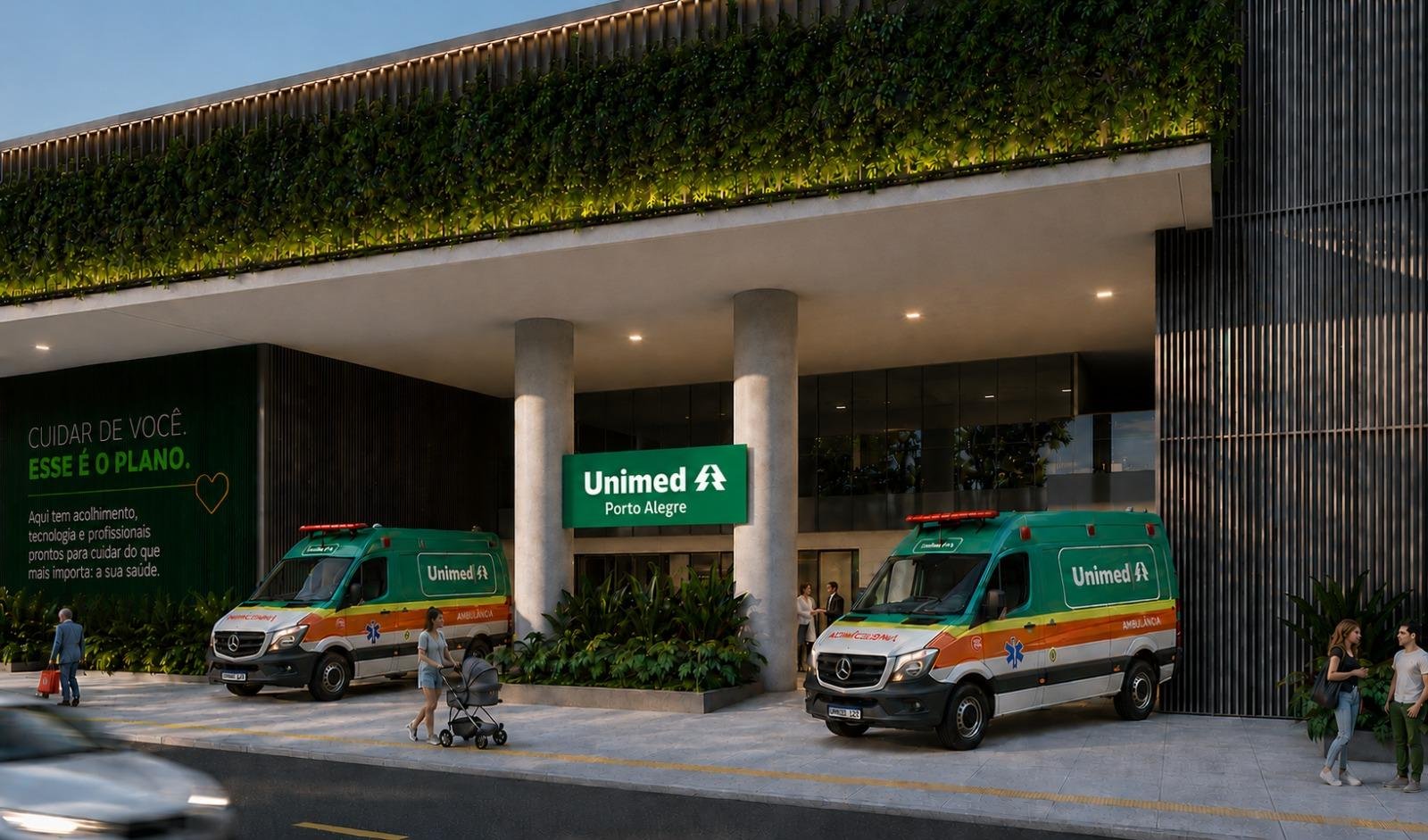 Unimed Porto Alegre firmou parceria estrat&eacute;gica com o Grupo Pessi e ter&aacute; nova estrutura assistencial em Cap&atilde;o da Canoa, integrada ao Markho Life Complex