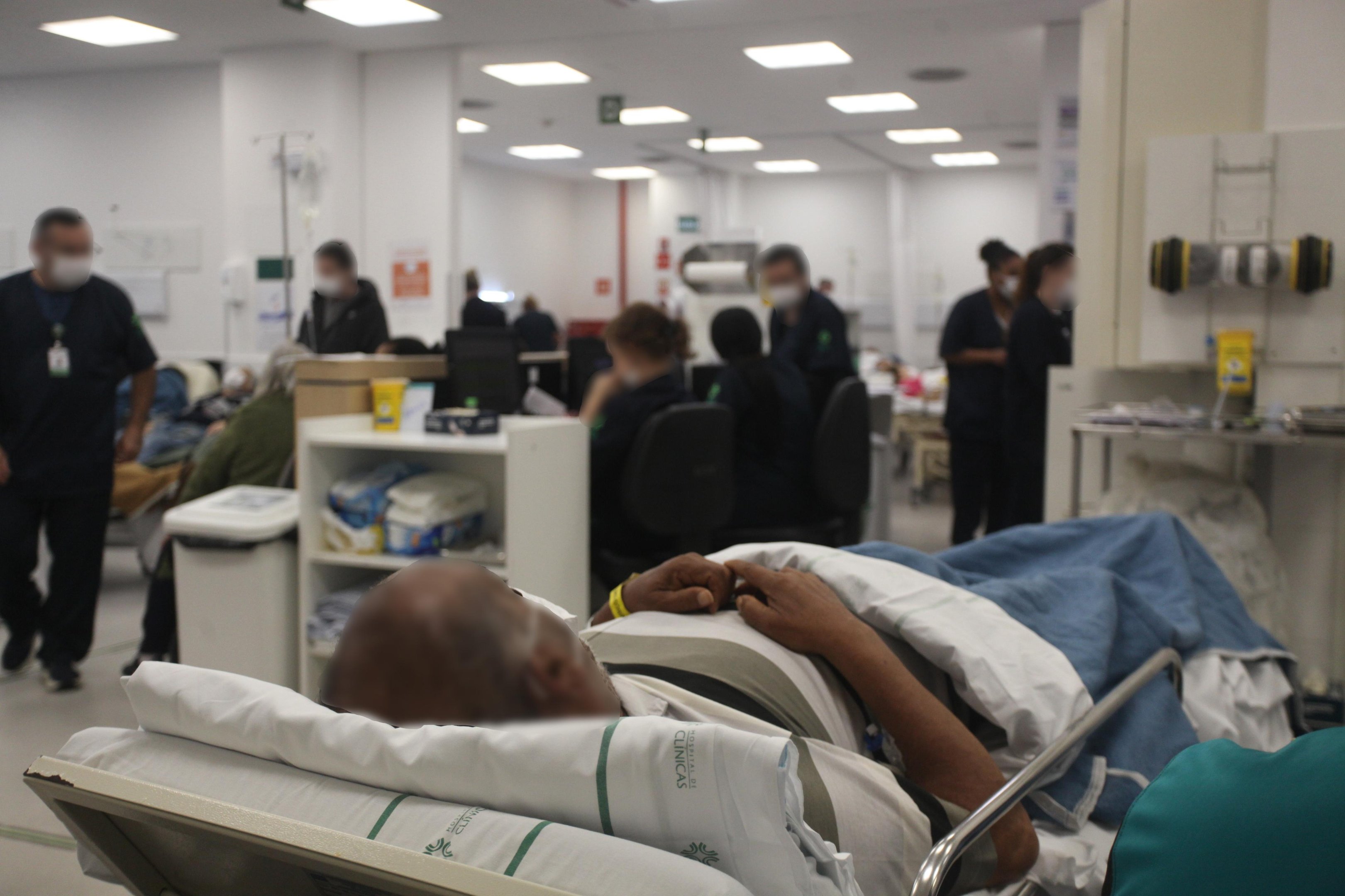 Nesta semana, o Hospital de Cl&iacute;nicas entrou em restri&ccedil;&atilde;o m&aacute;xima por 24 horas