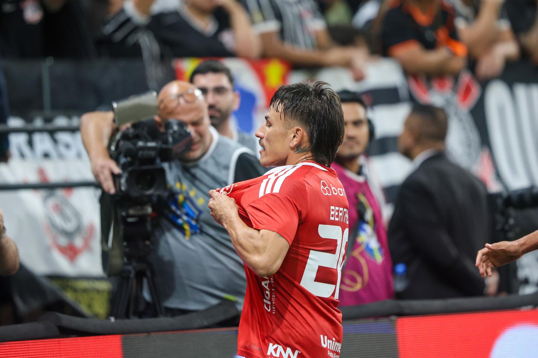 Bernabei marcou o gol do Inter em S&atilde;o Paulo contra o Corinthians