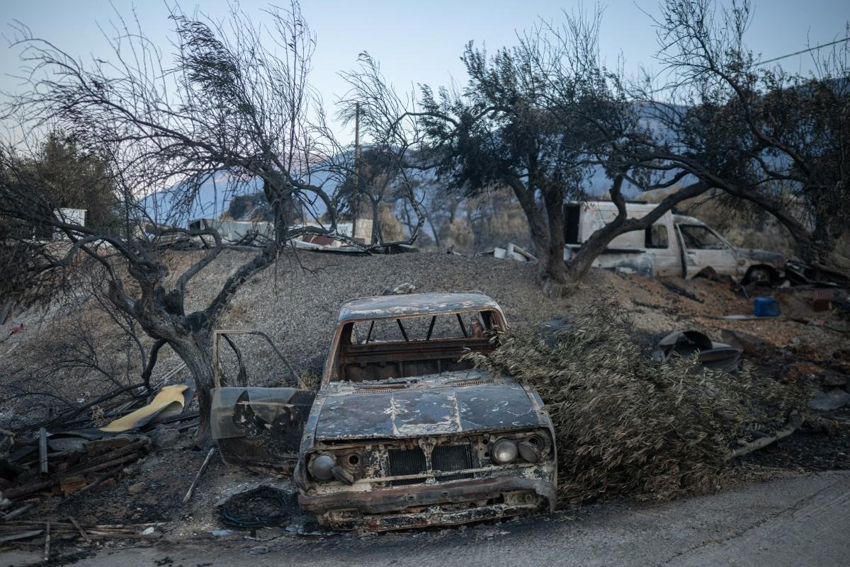 Ocorrido marca o segundo inc&ecirc;ndio pr&oacute;ximo a Atenas neste ver&atilde;o