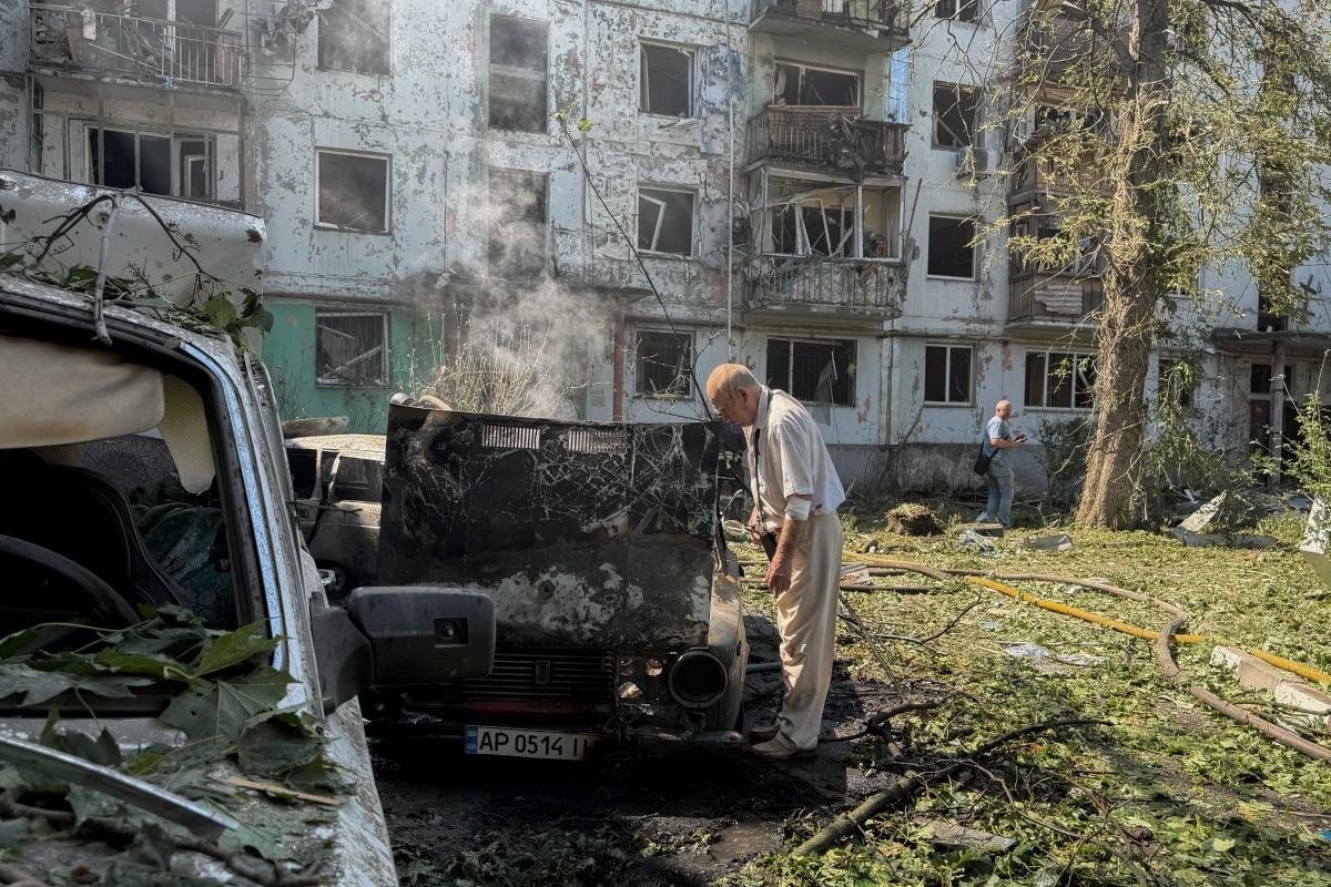 Ataque contra a cidade de Zaporizhzhia, no sudeste da Ucr&acirc;nia, deixou ao menos cinco mortos e 20 feridos